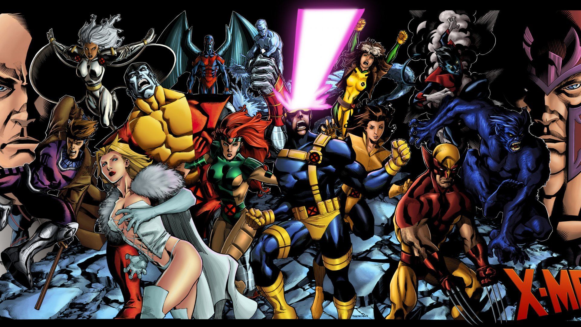 X Men iPad Wallpaper