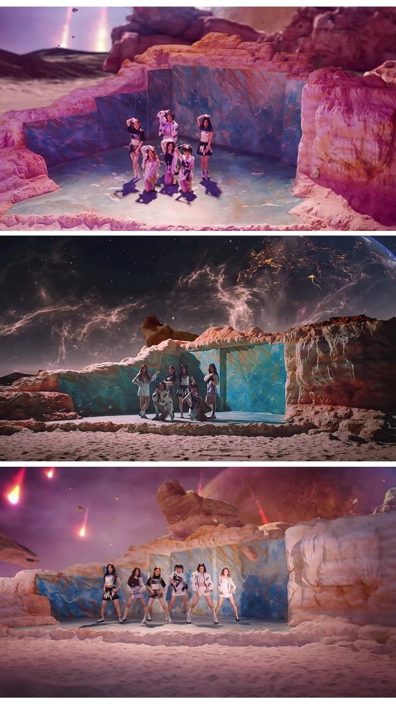 Stayc wallpaper edit aesthetic kpop. Wallpaper, Painting, Art