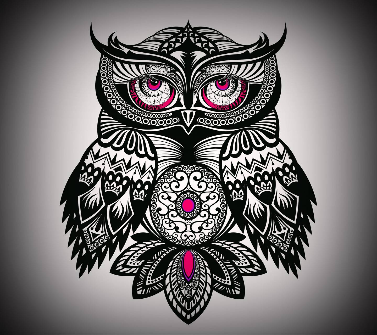 Owl Art wallpaper