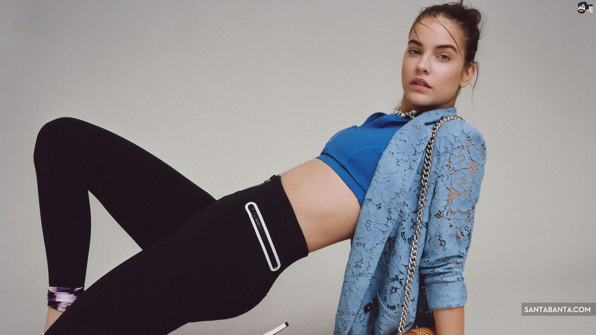 Barbara Palvin is a fascinating and bewitching hottie in sportswear