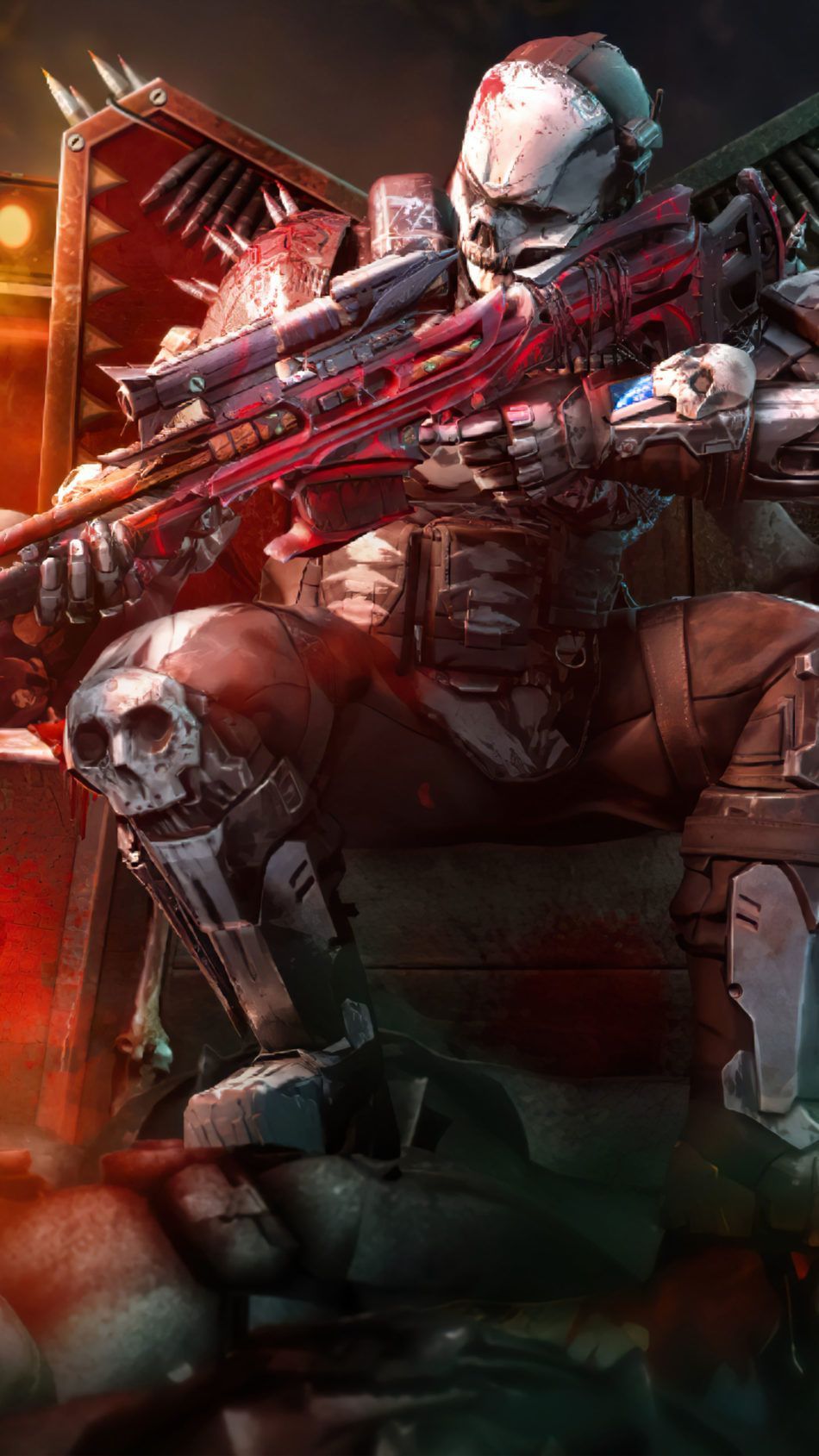 Rune Bone Warrior Call of Duty Mobile 4K Ultra HD Mobile Wallpaper. Call of duty ghosts, Call duty black ops, Call of duty