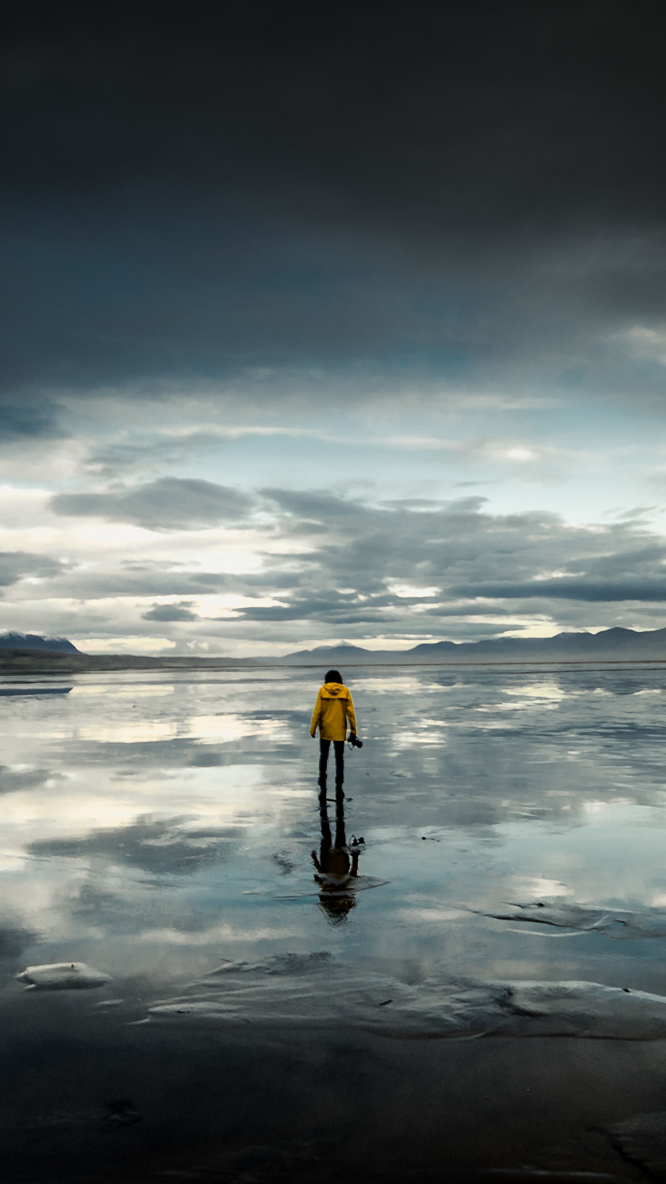 Beach, Solo, Cloudy, Sky, Scenery, 4K phone HD Wallpaper, Image, Background, Photo and Picture. Mocah HD Wallpaper
