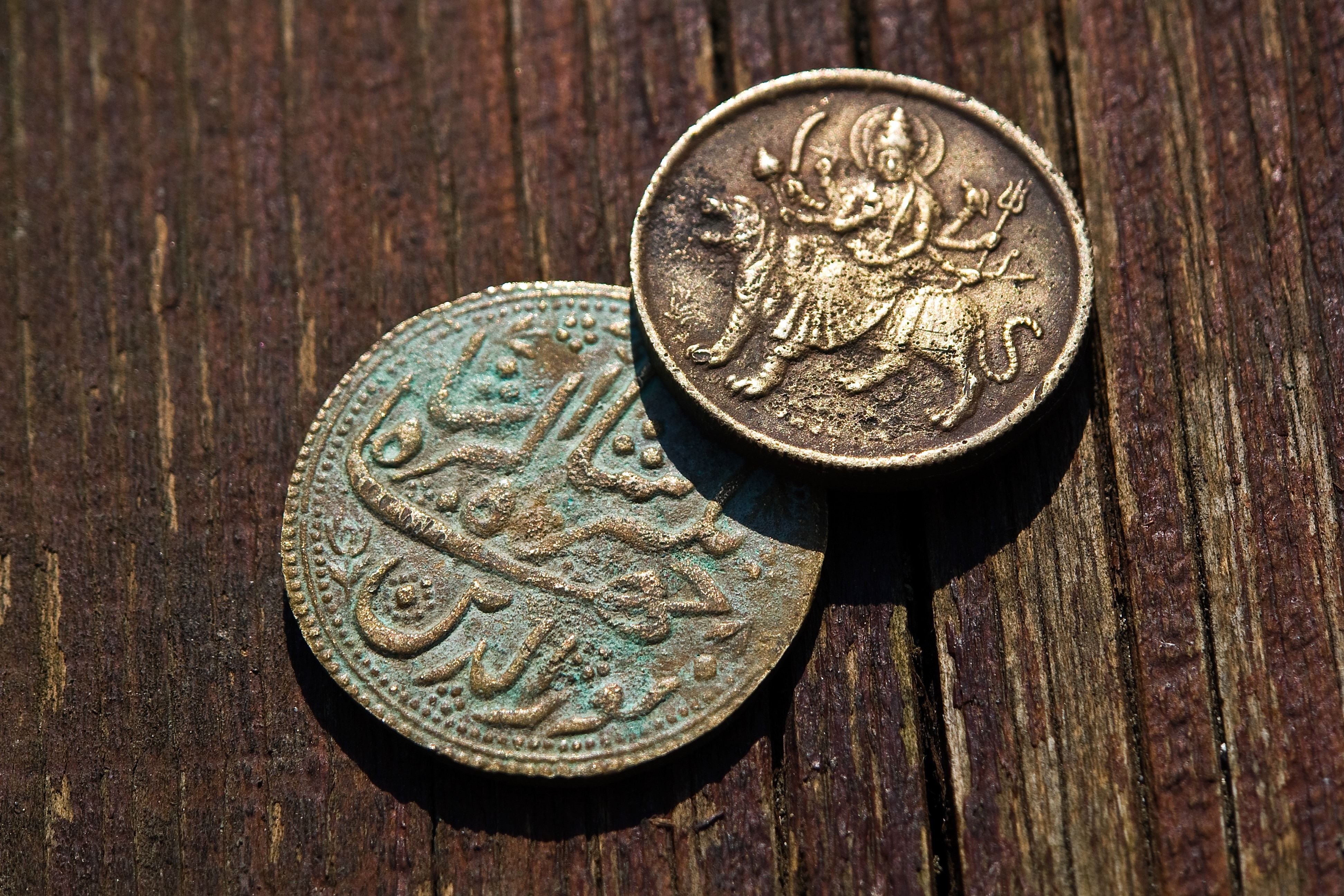 royalty free old coins image