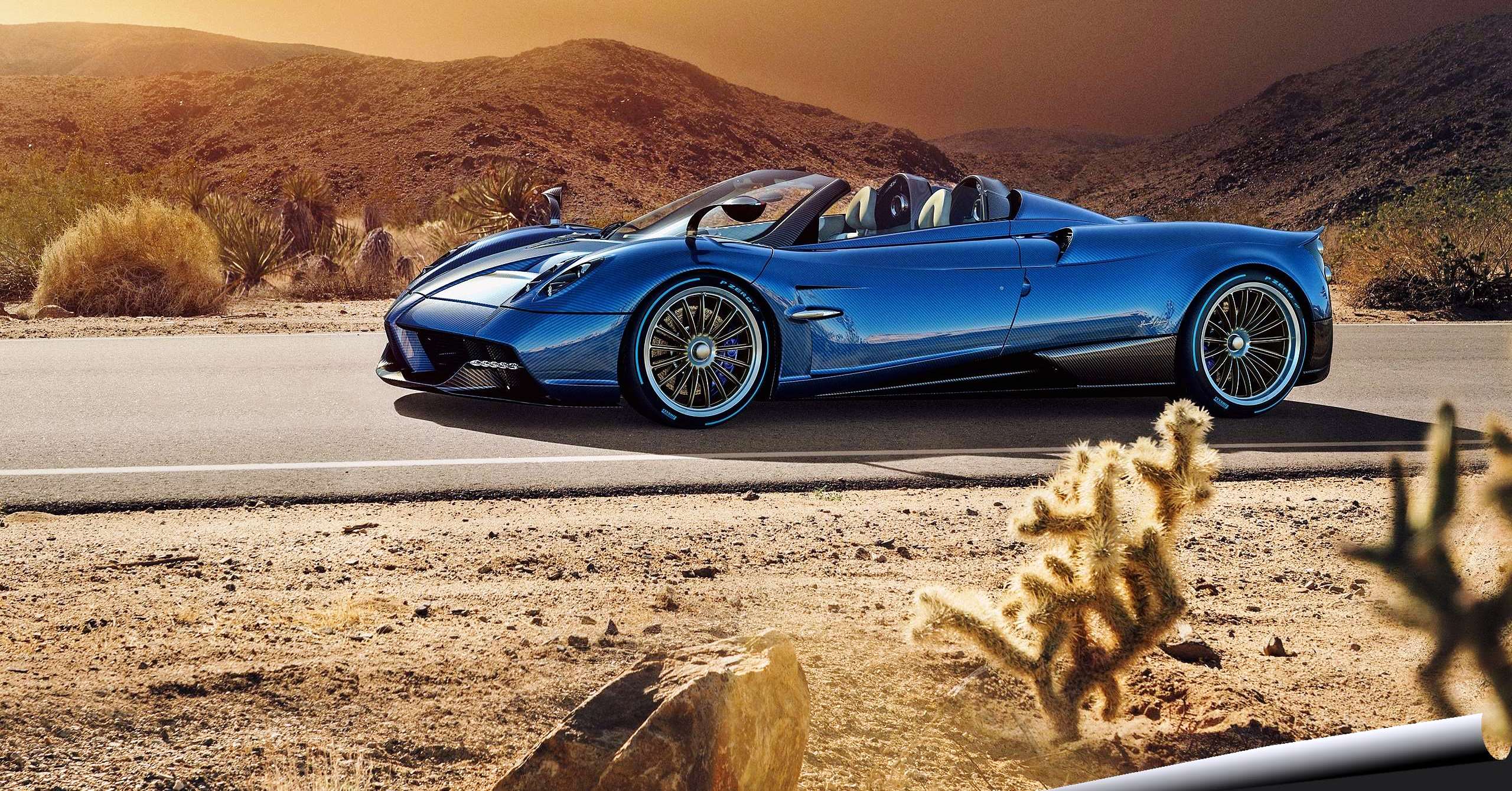 Lightweight Pagani Huayra Roadster arrives to warp your brain