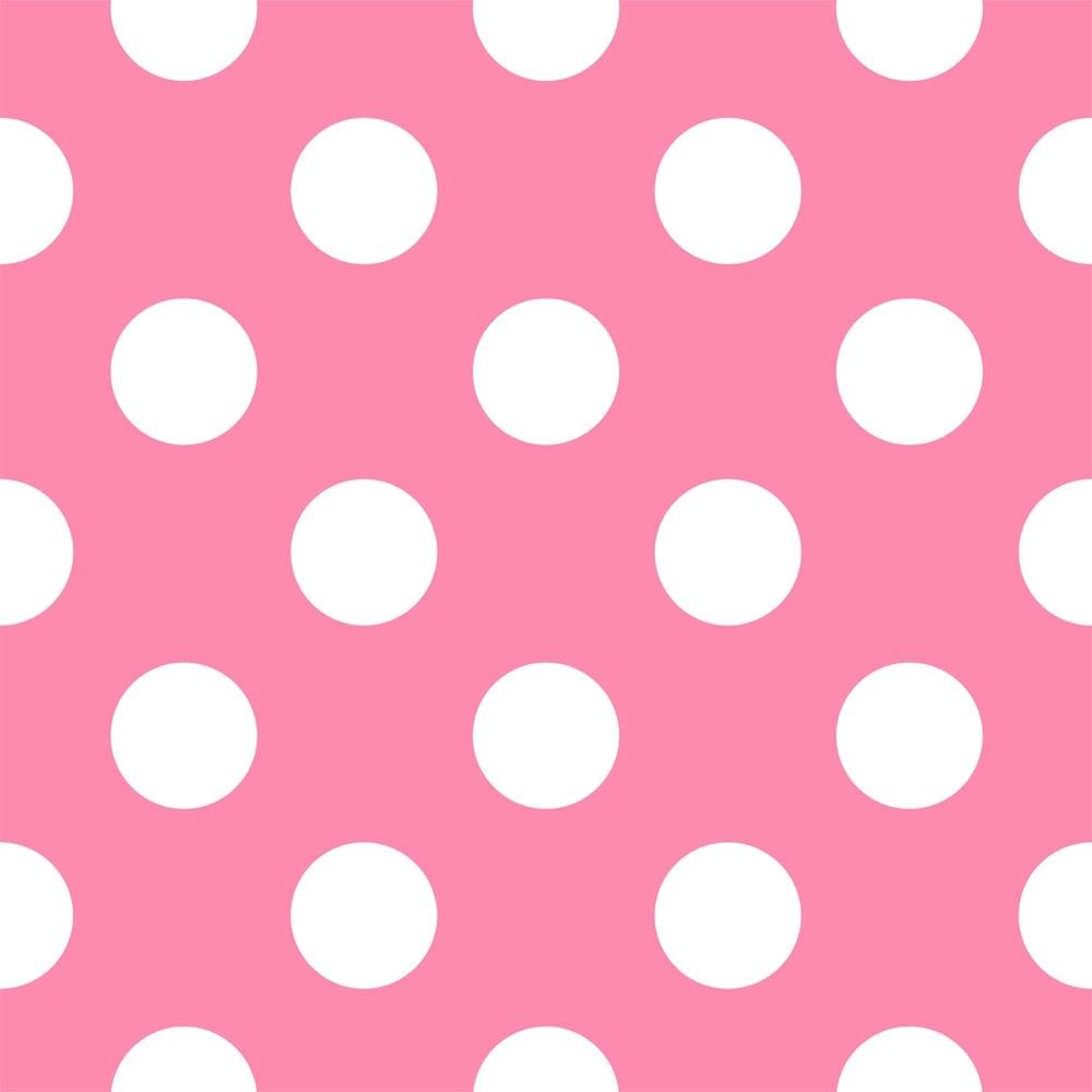 Minnie Mouse Pink With White Polka Dots HD Wallpaper