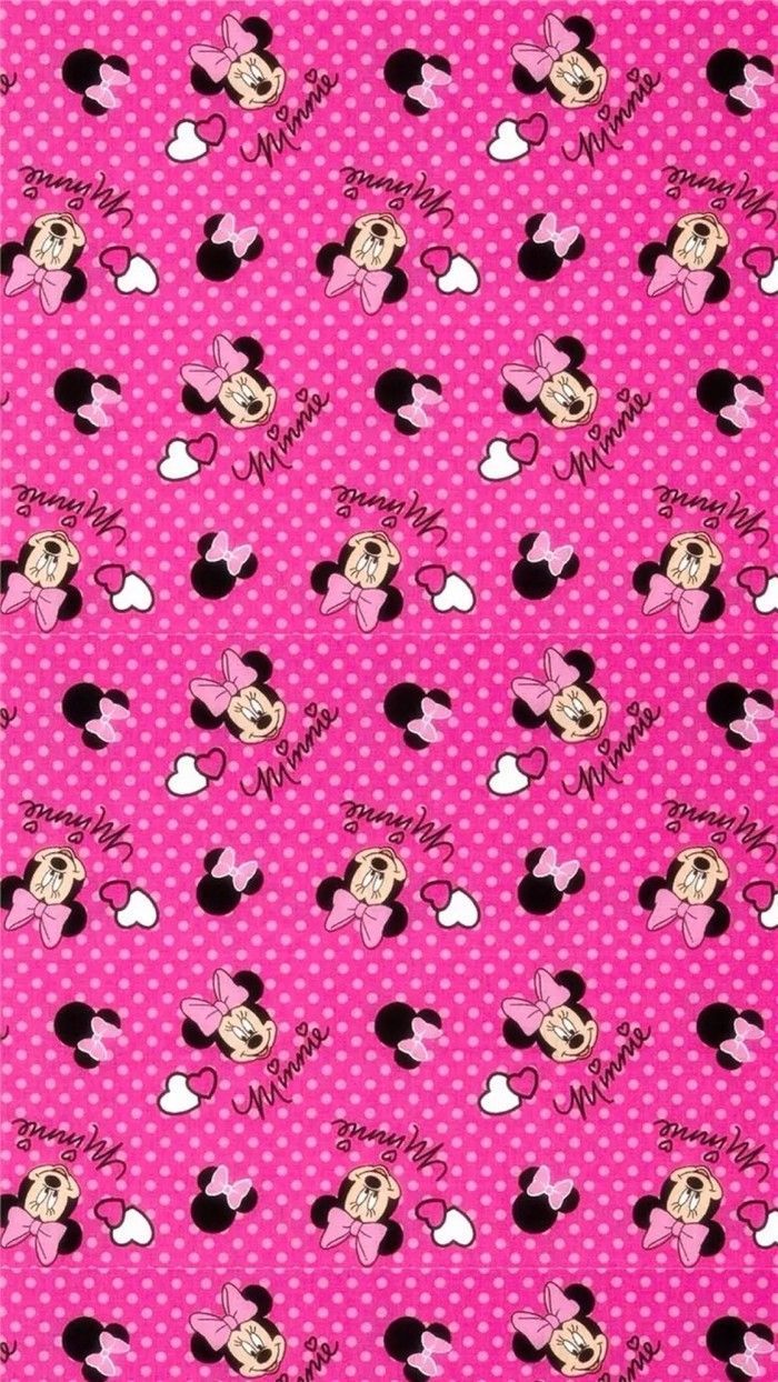 Minnie Mouse Dots Background