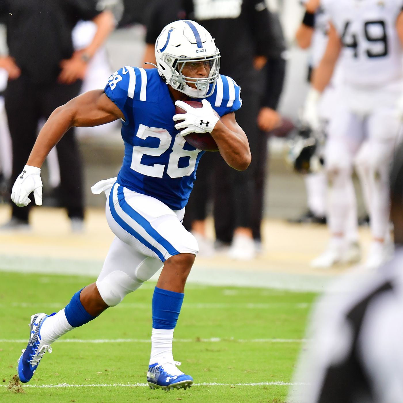 Colts star Jonathan Taylor smashes records with career performance vs  Bills topranked defense  FOX Sports