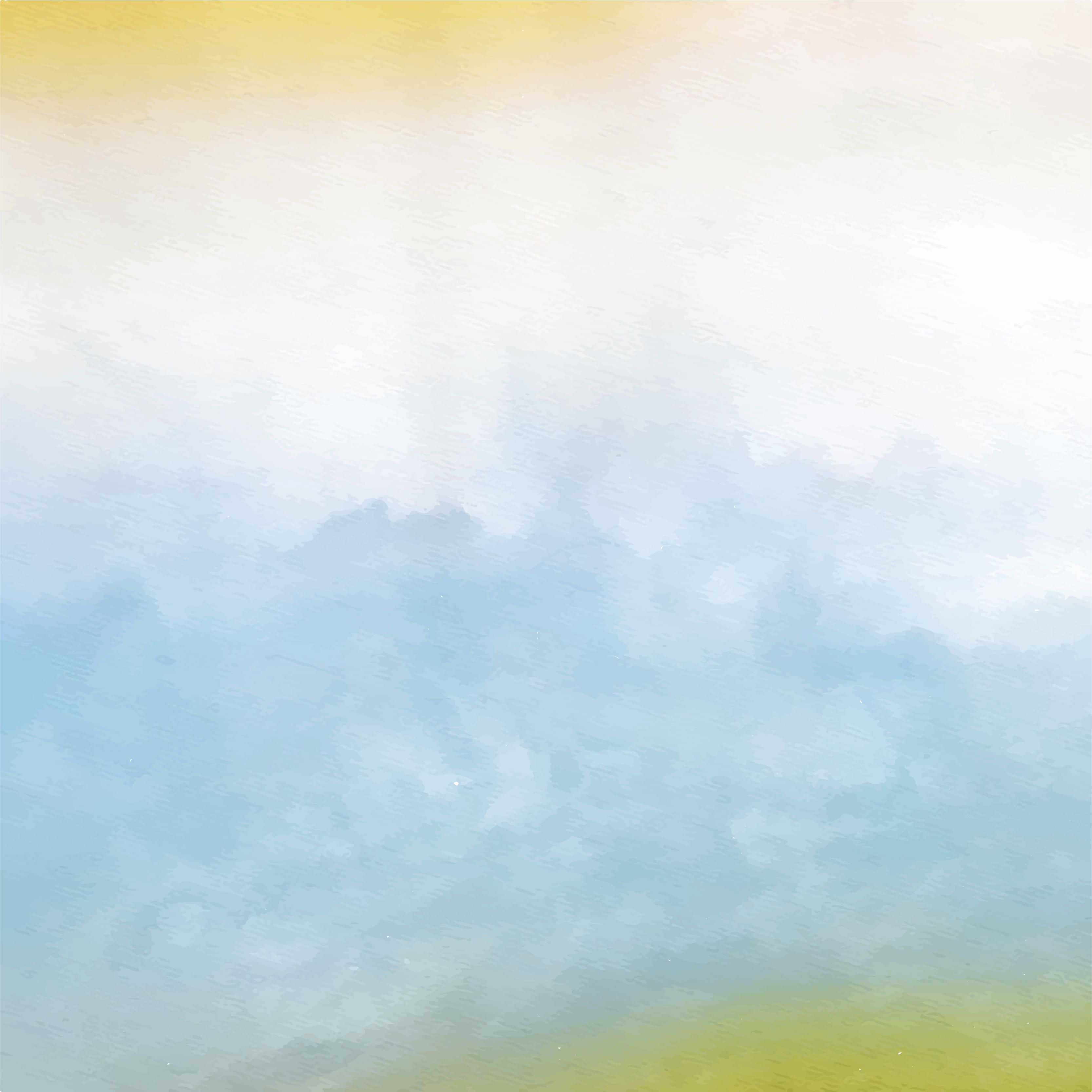 Light Blue and Yellow Watercolor Background