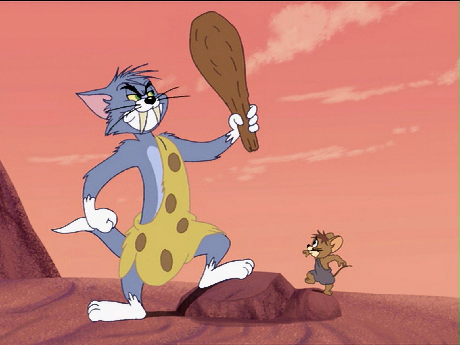 Tom And Jerry Fight Wallpaper