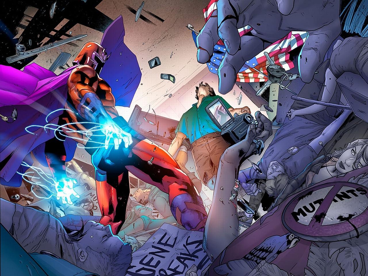 Magneto Comics Wallpaper HD Download