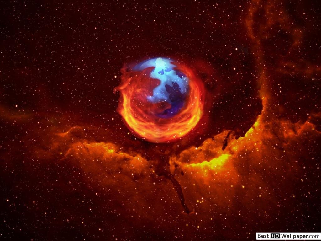 Firefox Nebula HD wallpaper download