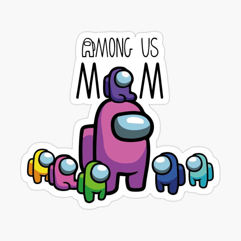 Among us Mom, game Among us characters by dizlarka. Redbubble. Game character design, Mom, Creative photo