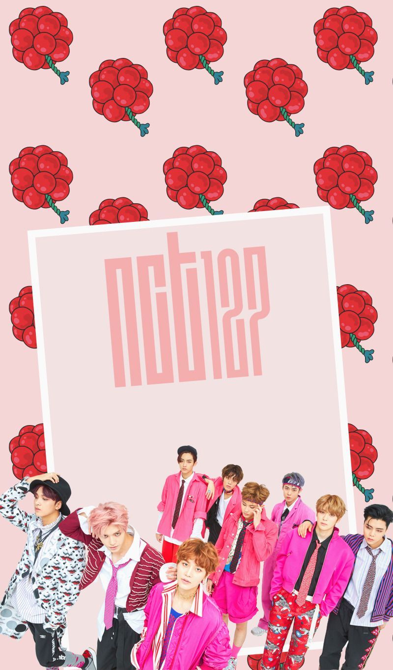 NCT 127 Cherry Bomb Wallpaper 1 2 Pattern Ver. Like Reblog If You Save Please Don't Repost Picture Are Not Mine, Only The Edit ○A. Nct Cherry Bomb, Nct, Nct 127