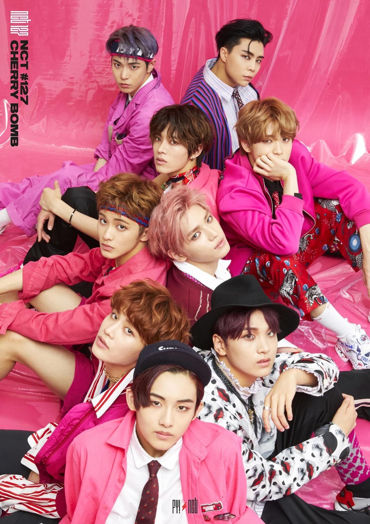 Digital Booklet - 'NCT 127 # Cherry Bomb' 3rd Mini Album ”. Nct cherry bomb, Nct 127, Nct