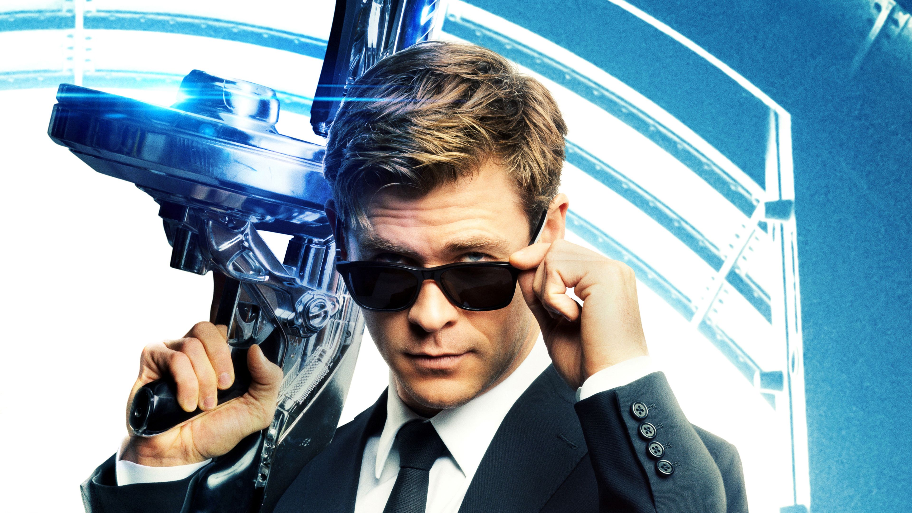 Men in Black International Chris Hemsworth 4K Wallpaper