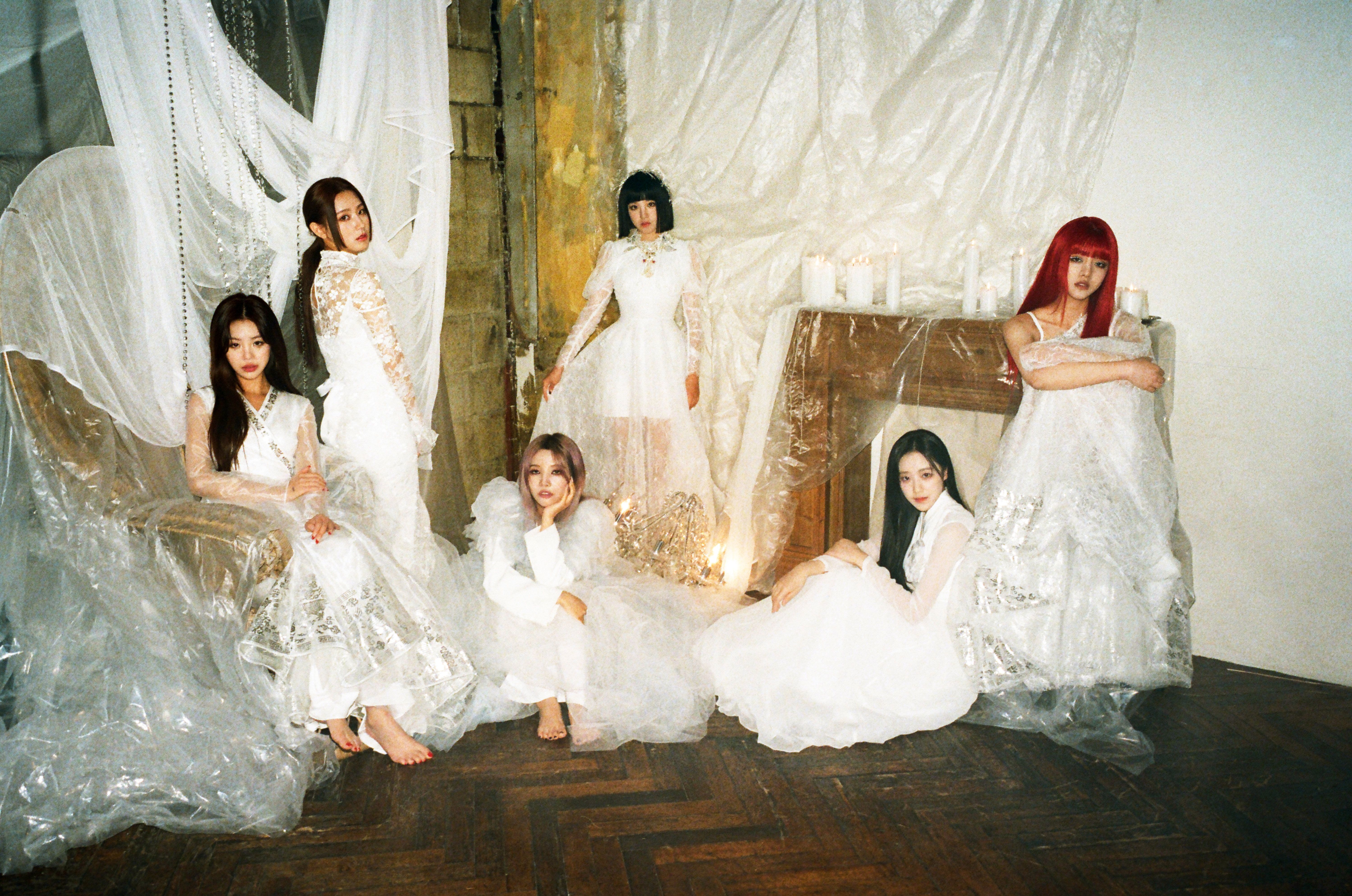 G)I DLE I Burn HWAA Concept Photo (HD HR) Pop Database Dbkpop.com