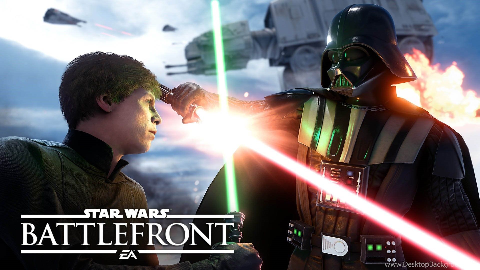 Luke Skywalker VS Darth Vader Star Wars Battlefront 1920x1080. Desktop Background
