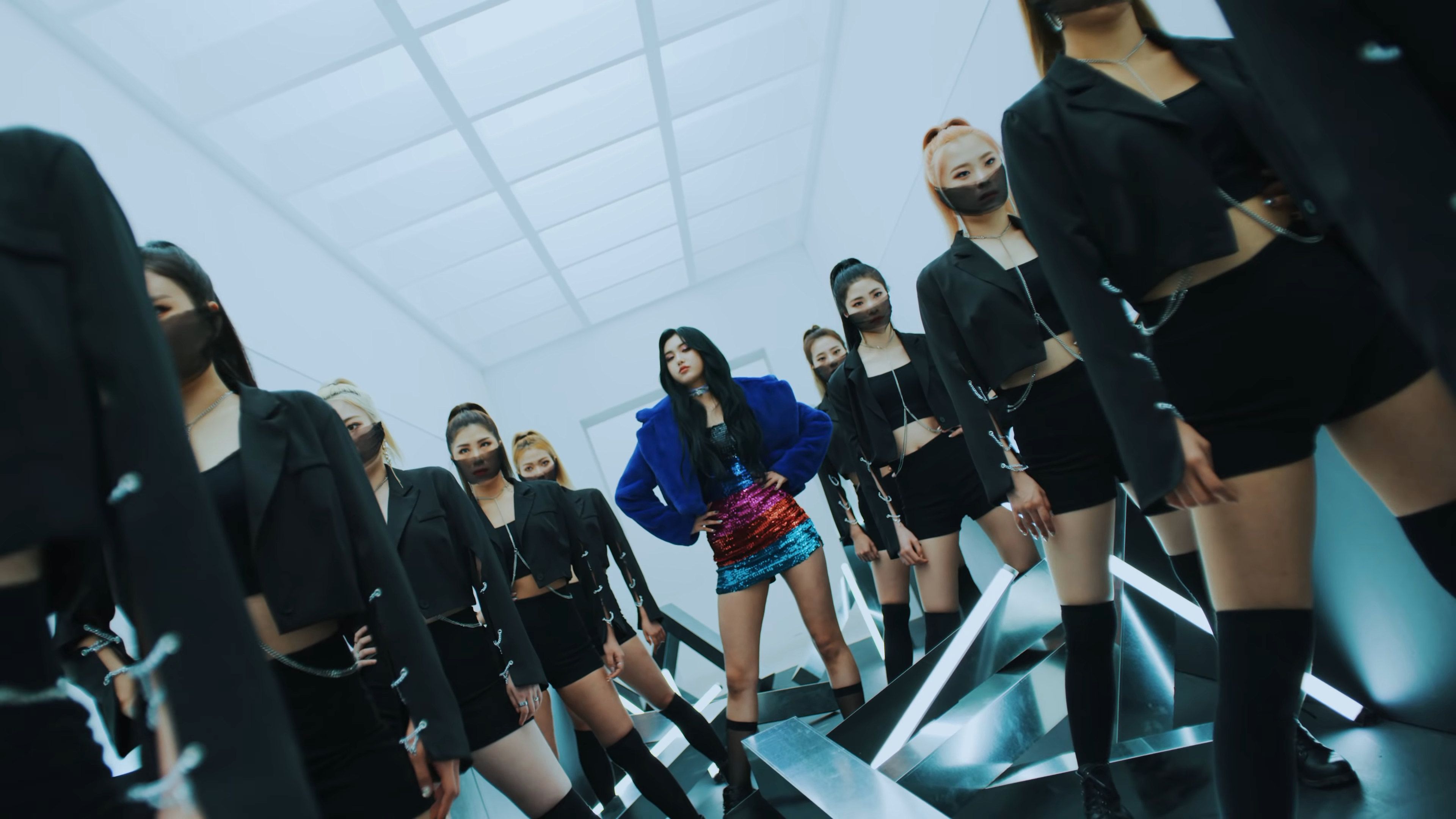 EVERGLOW Dun Dun Teaser Screencaps (4K). Teaser, Aisha, Yuehua entertainment