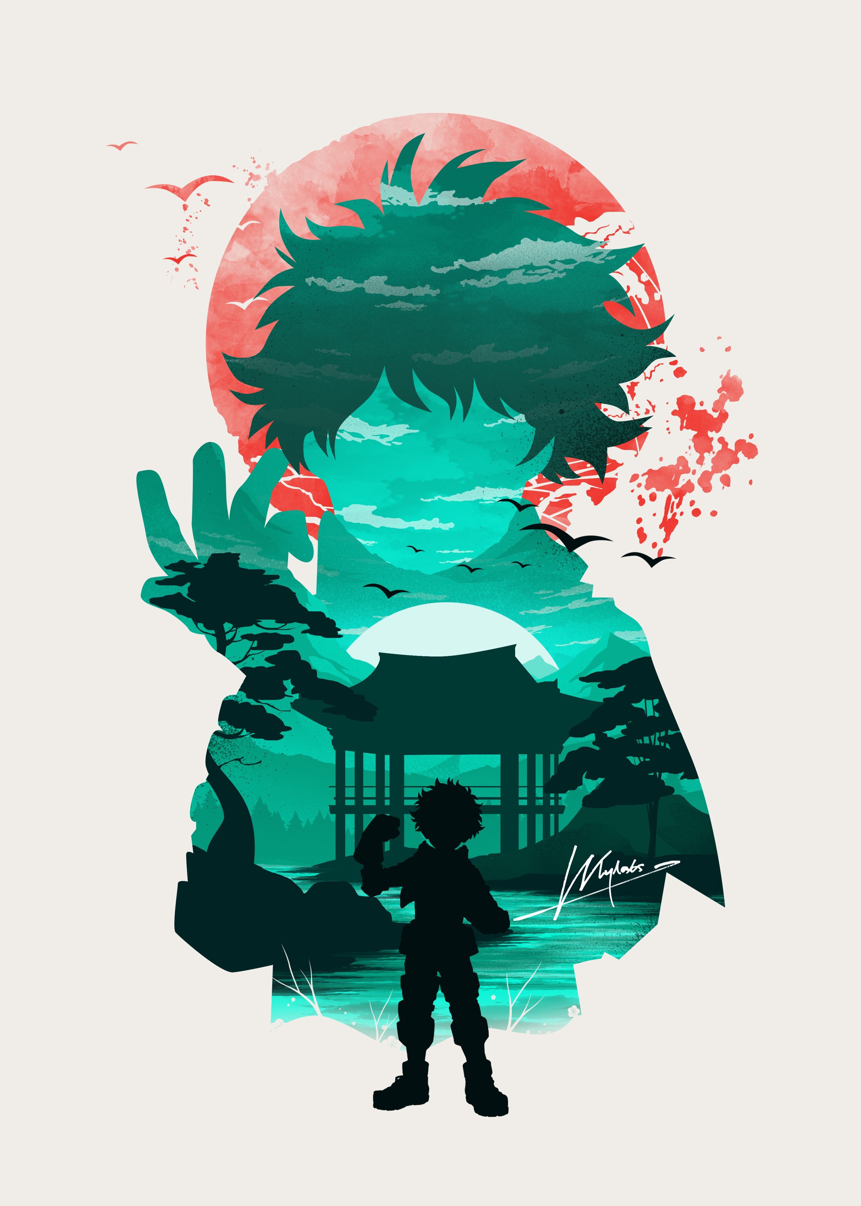 Deku My Hero Academia' Poster by whyadiphew. Displate. Best anime shows, Hero poster, Hero