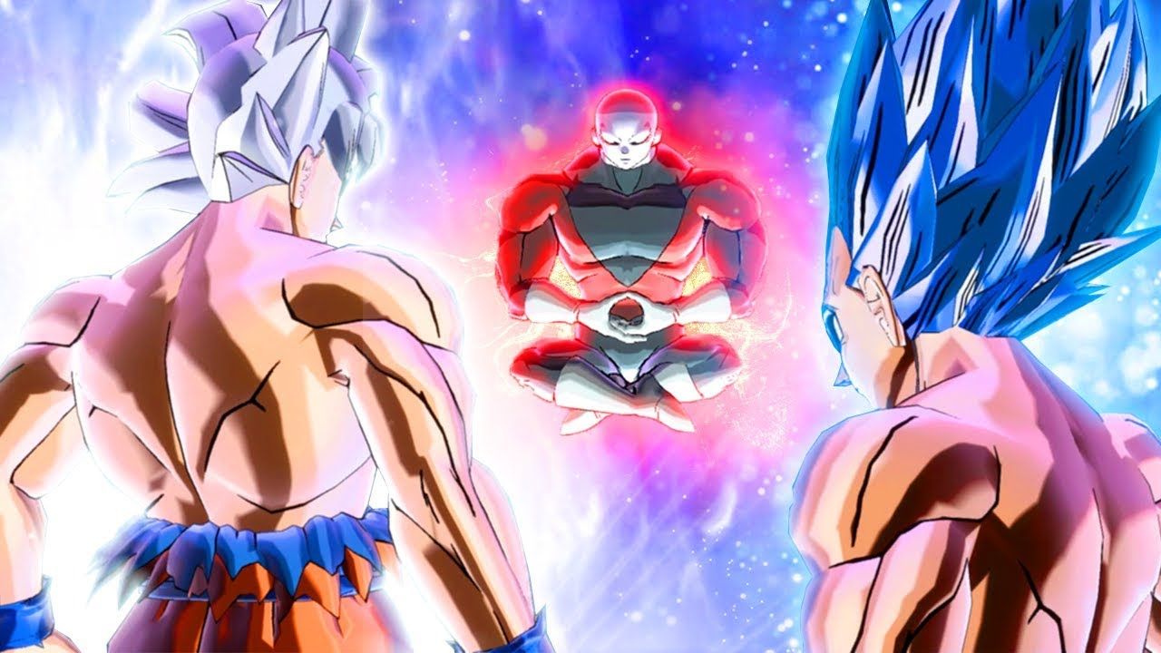 Goku Mastered Ultra Instinct And Vegeta Super Saiyan Blue Evolution Wallpaper