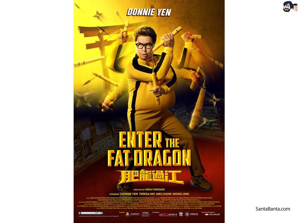 Hong Kong martial arts film `Enter the Fat Dragon` (Release 23rd, 2020)