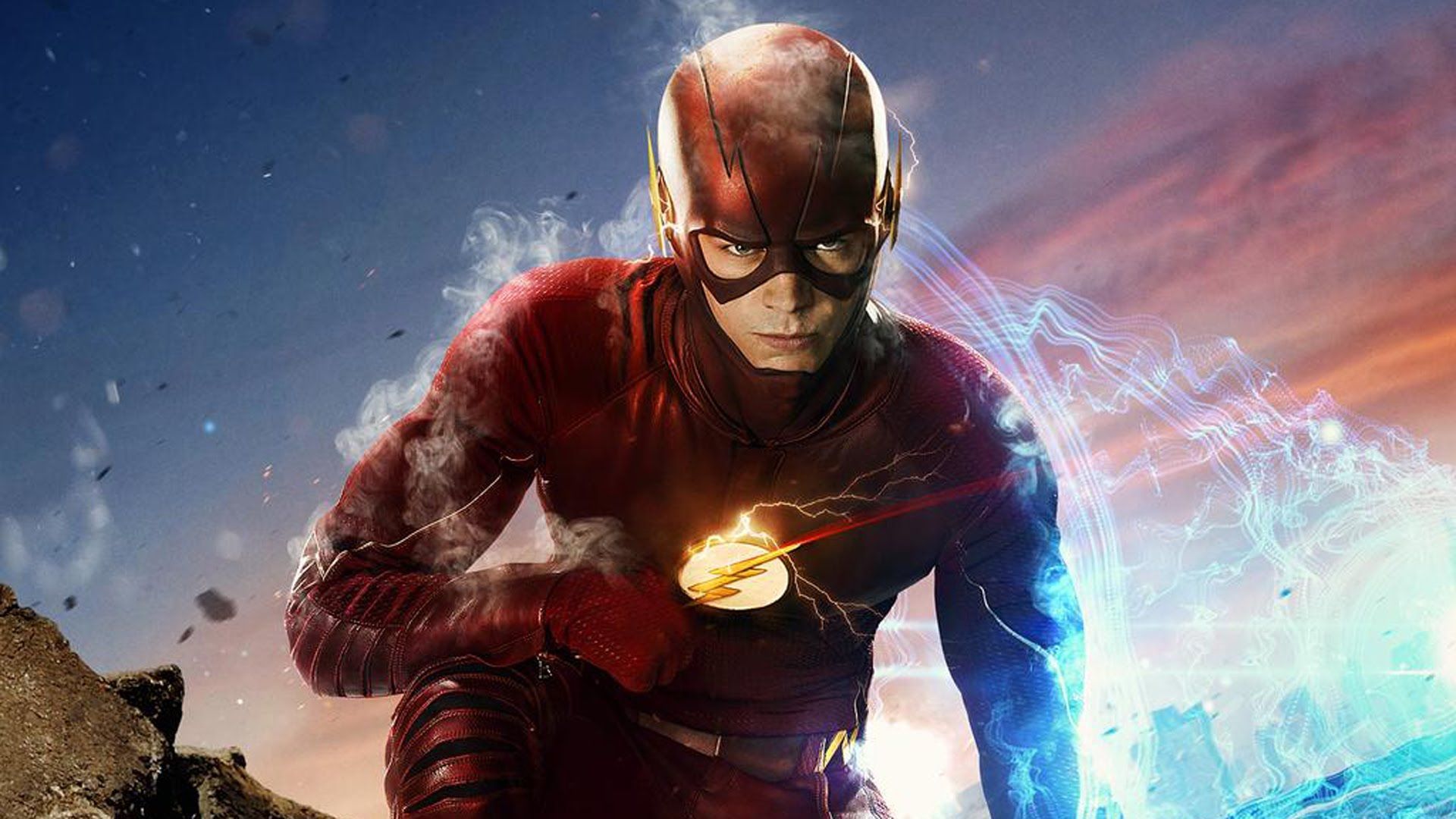 The Flash Running Wallpaper