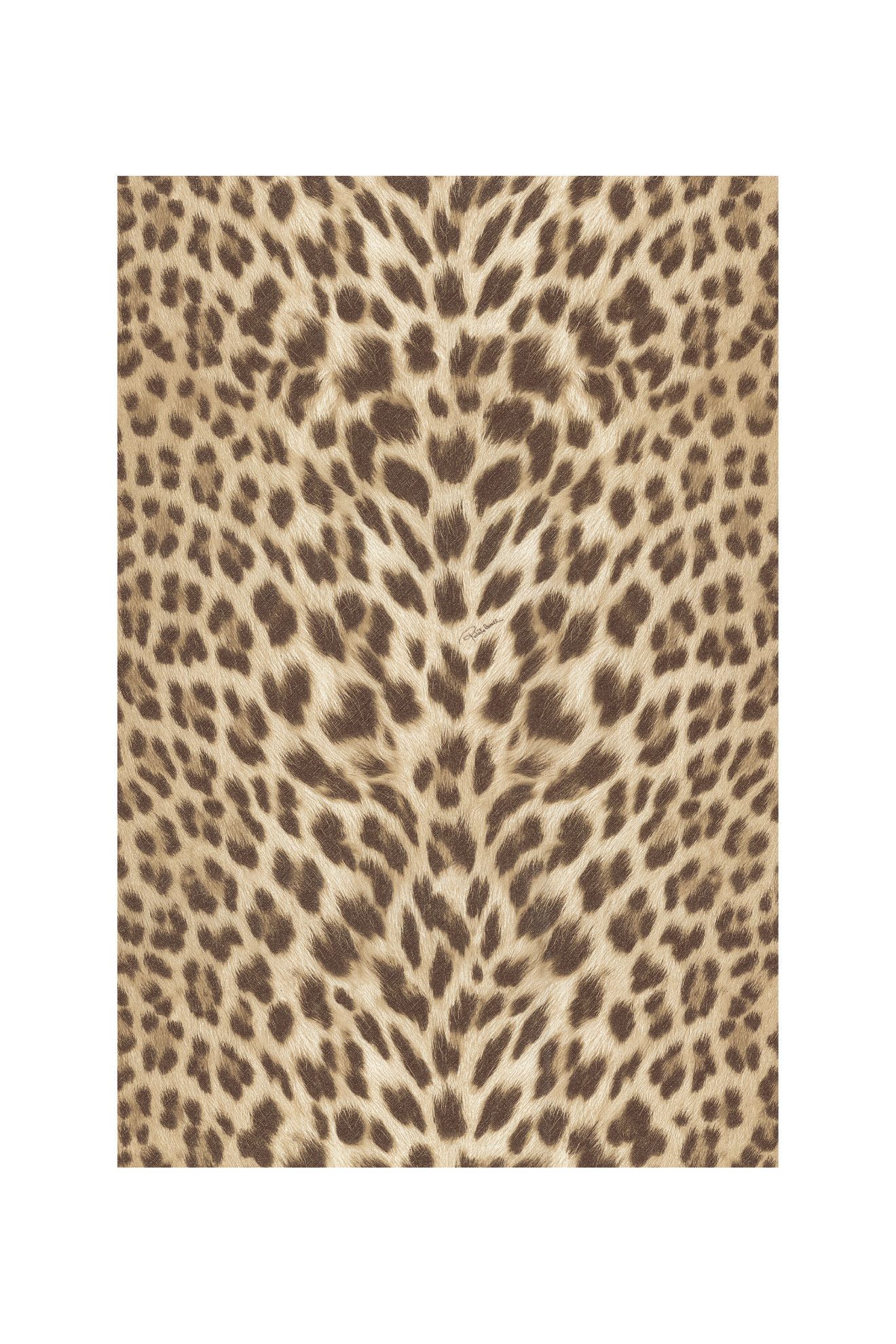 Leopard print wallpaper. Roberto Cavalli Wallpaper