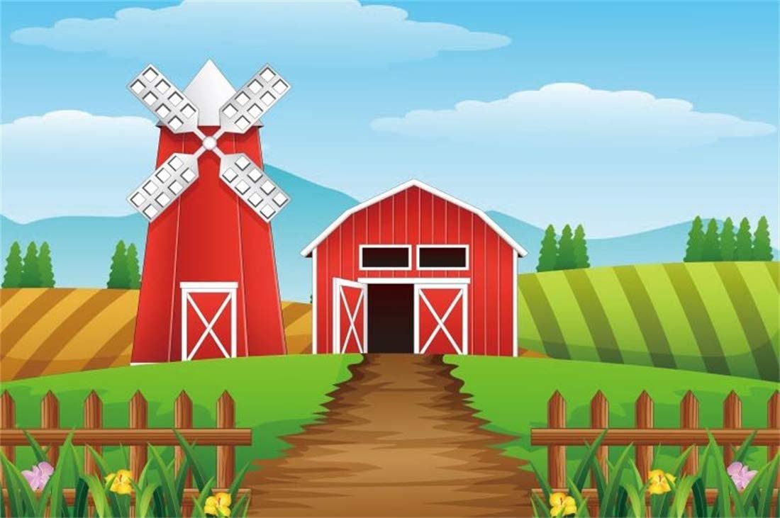 Free download Amazoncom Yeele 7x5ft Photography Background Cartoon Farm Barn [1100x731] for your Desktop, Mobile & Tablet. Explore Farm Background. Farm Wallpaper, Winter Farm Wallpaper, Farm Tractor Wallpaper
