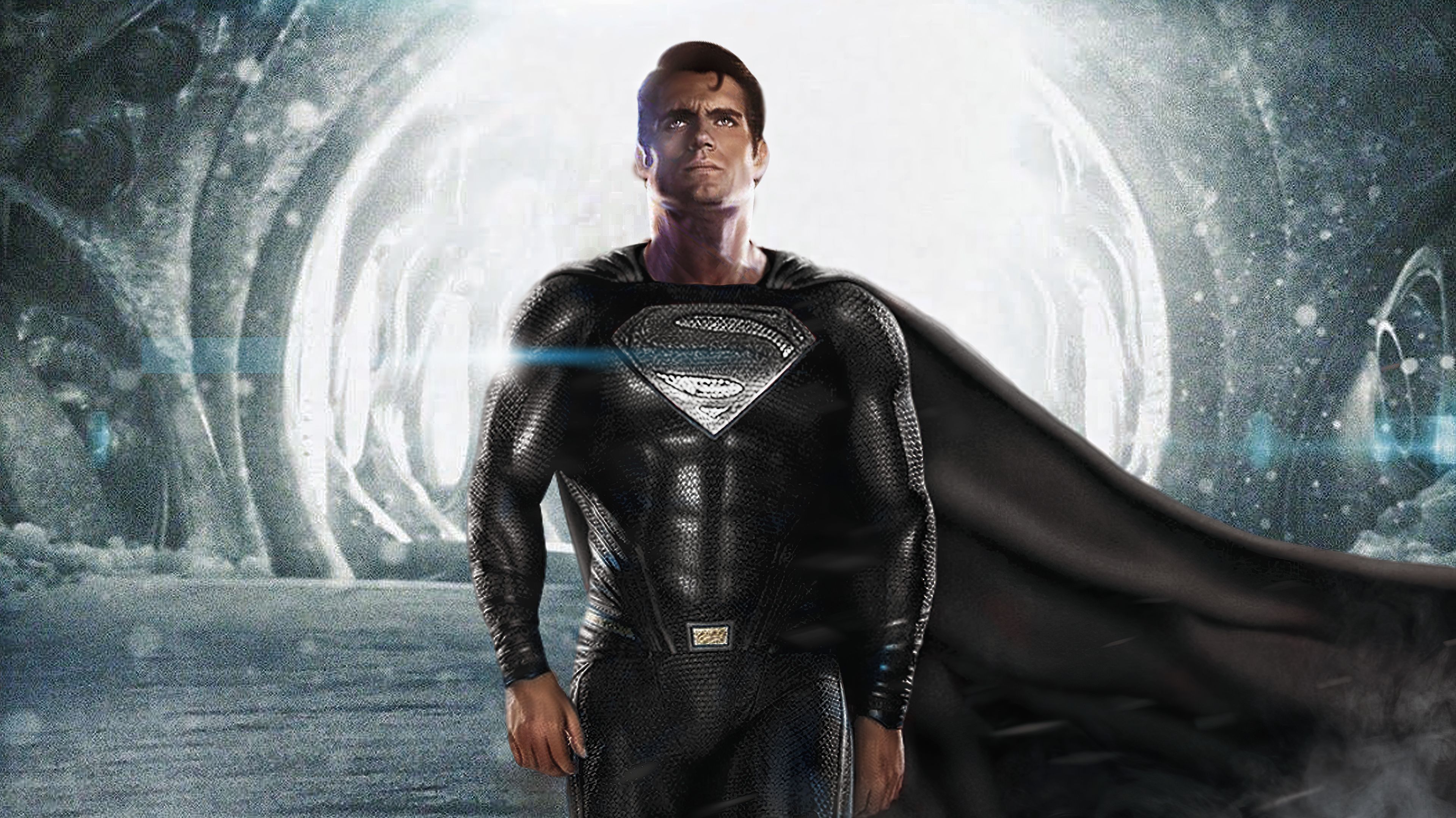 Генри Кавилл Супермен в черном
