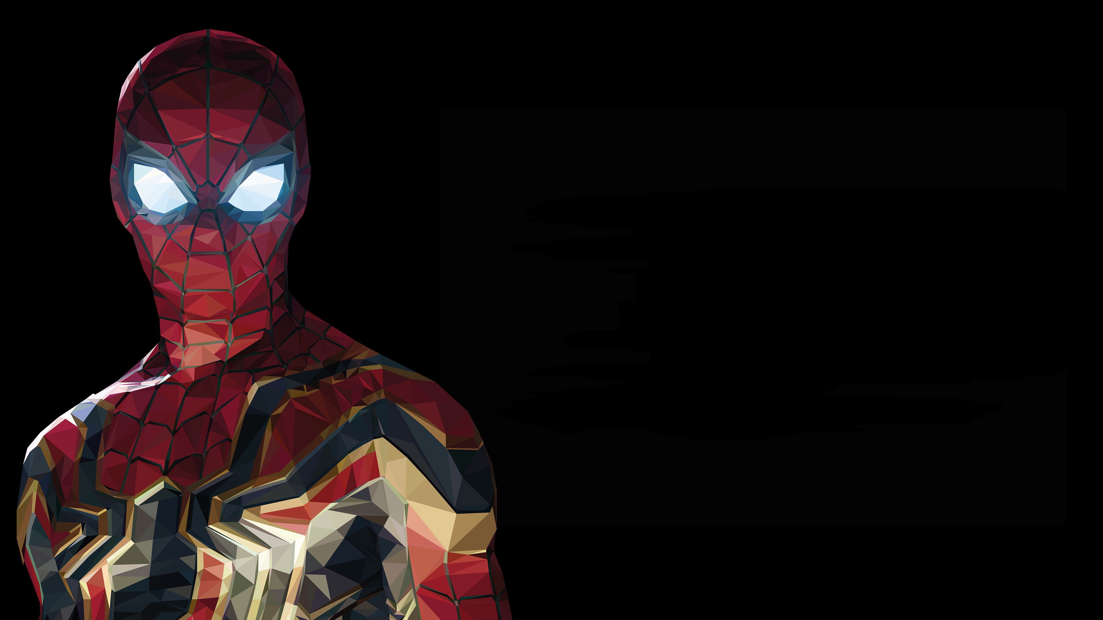 Spiderman Low Poly 4k superheroes wallpaper, spiderman wallpaper, hd- wallpaper, digital art wallpaper, behance wallpaper. Spiderman, Superhero, Art wallpaper