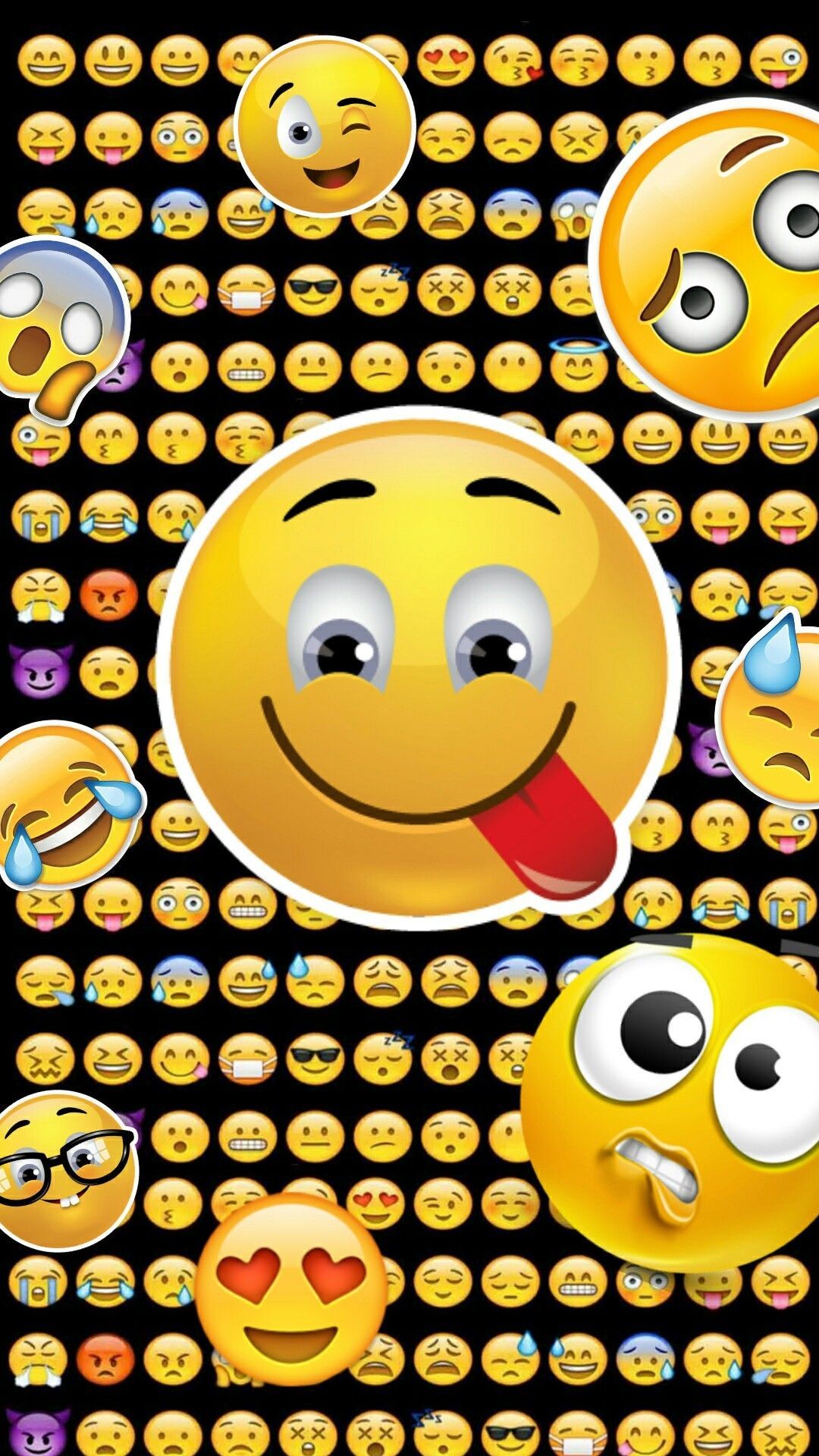 Cool Emoji Background