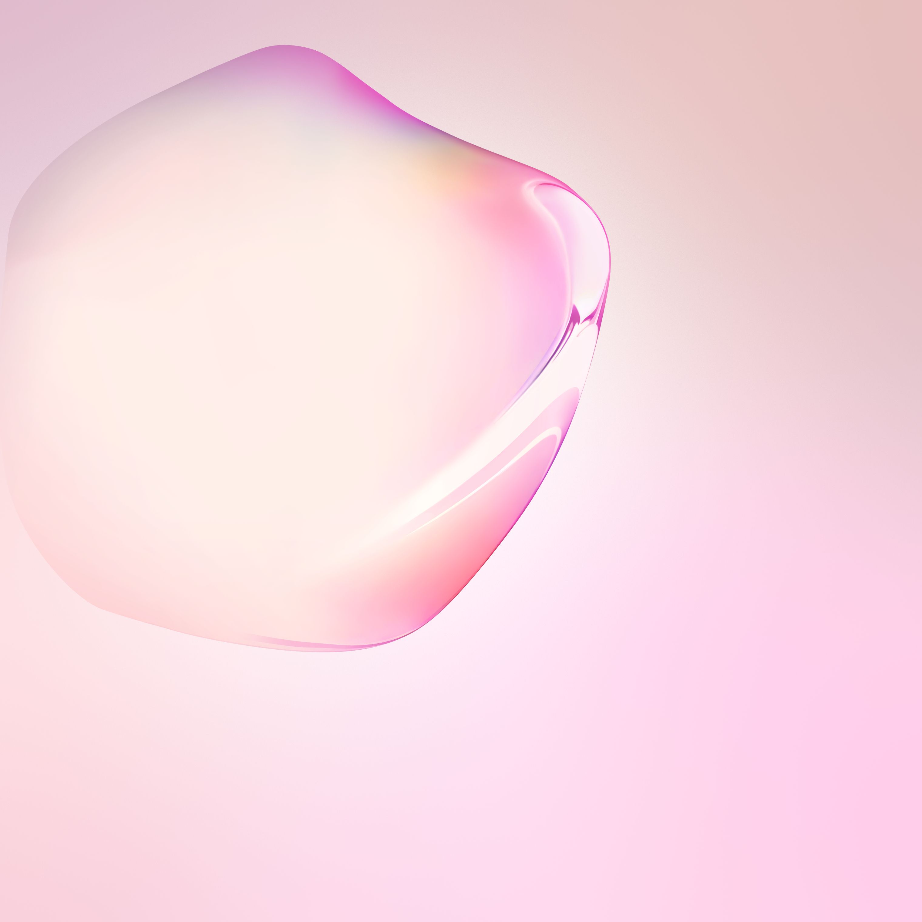 Samsung Galaxy Note10 4K Wallpaper, Bubble, Pink, Stock, Android Abstract