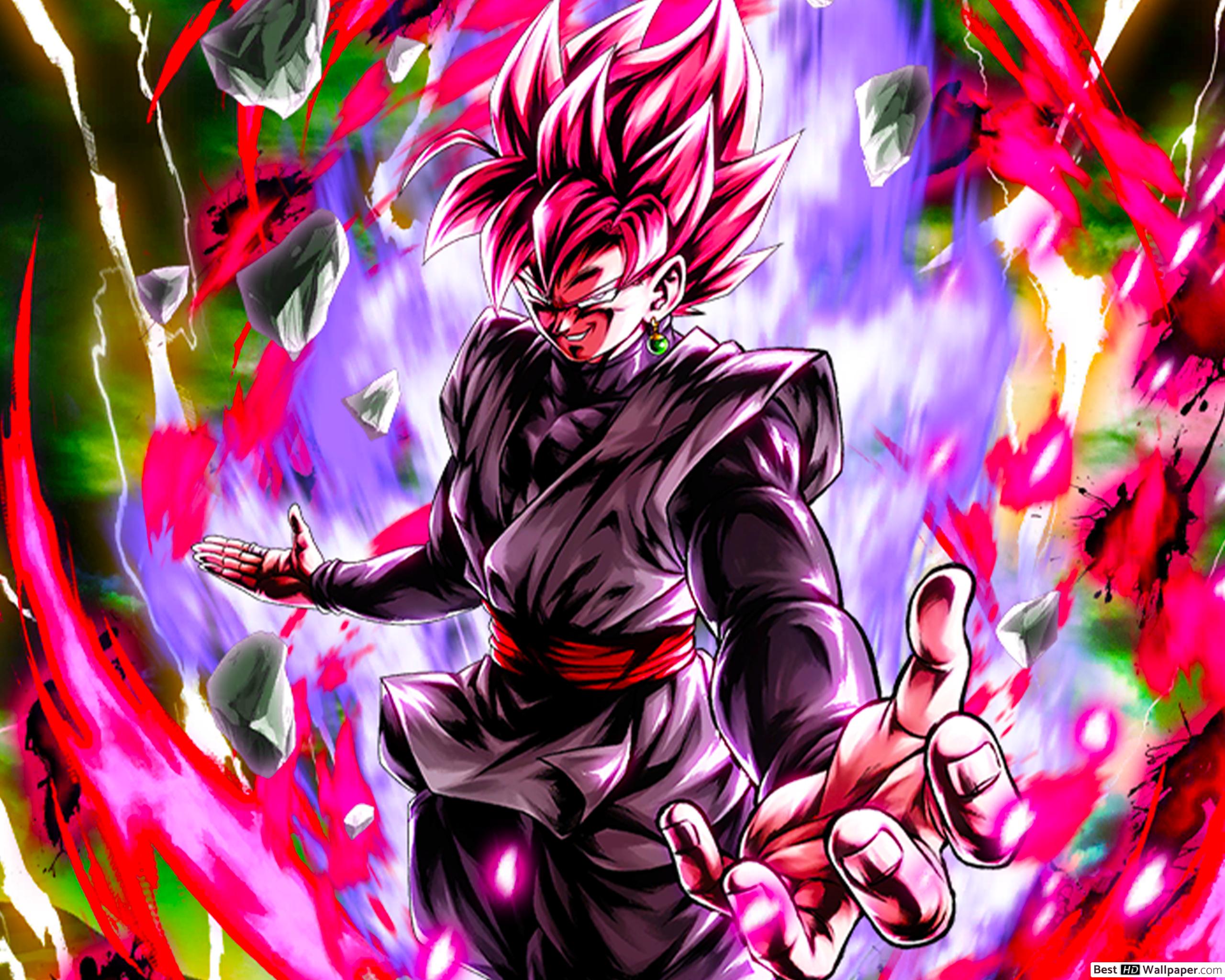 Super Saiyan Rose / Goku Black from Dragon Ball Super [Dragon Ball Legends Arts] for Desktop HD wallpaper download