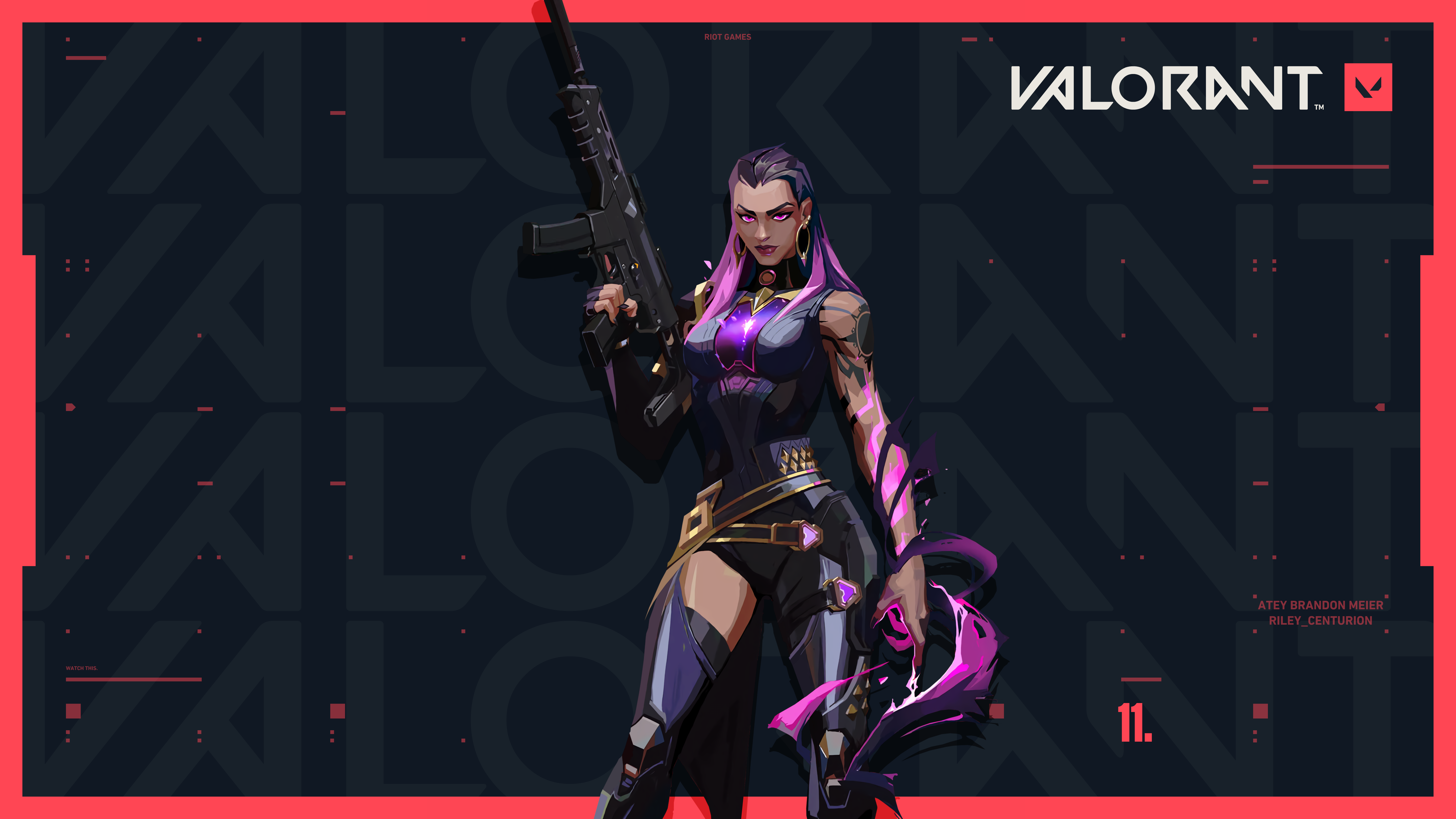 REYNA Valorant Wallpaper 4K