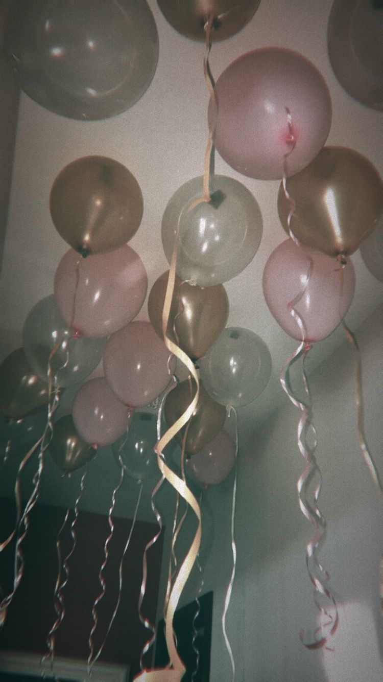 party #balloons #Birthday aesthetic #Birthday aesthetic. Happy birthday wallpaper, Birthday wallpaper, Birthday balloons picture