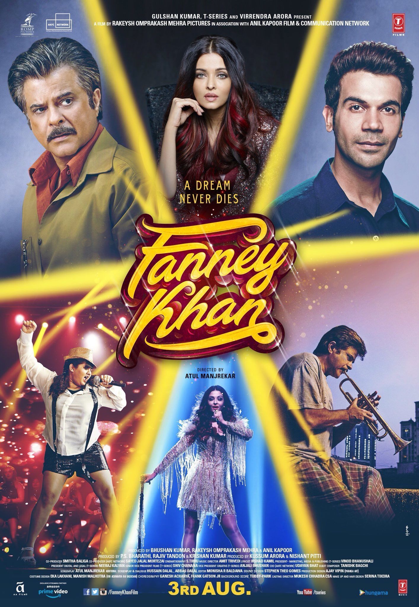 Fanney Khan. Hindi bollywood movies, Bollywood movie, Bollywood movies