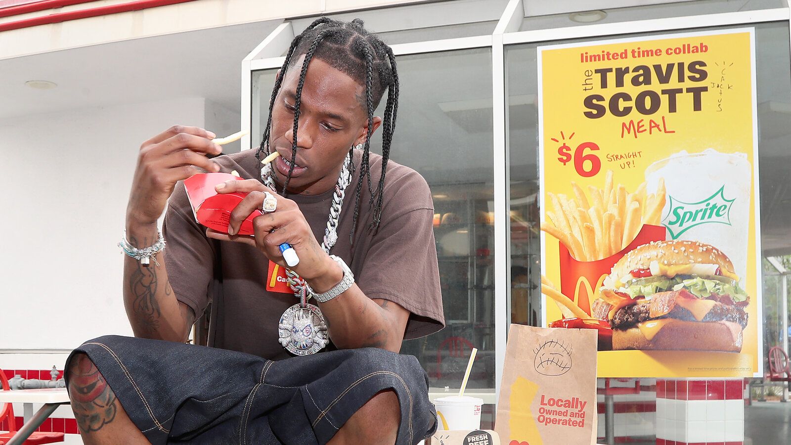 Travis Scott Meets McDonald's in a Partnership of Merchandising Minds