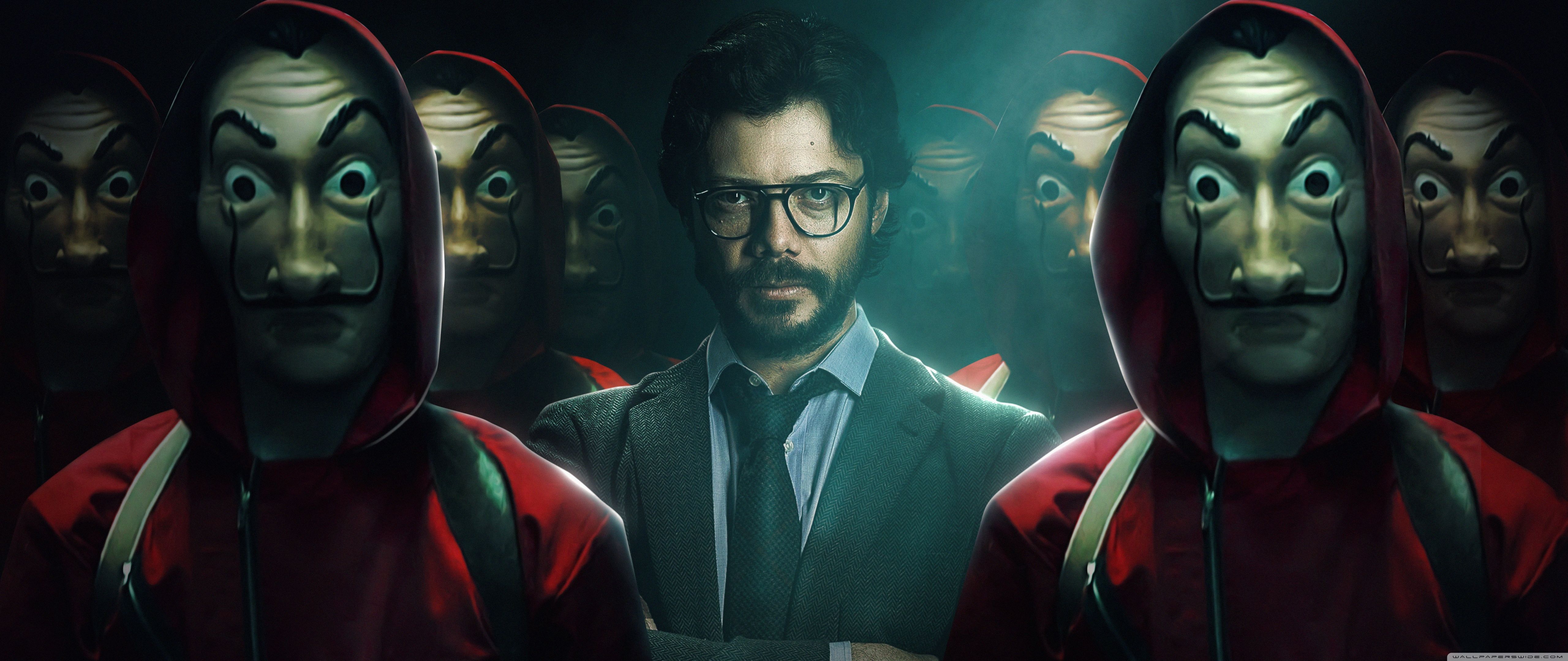 Grab The Awesome Money Heist Wallpaper For Desktop Hd 4k