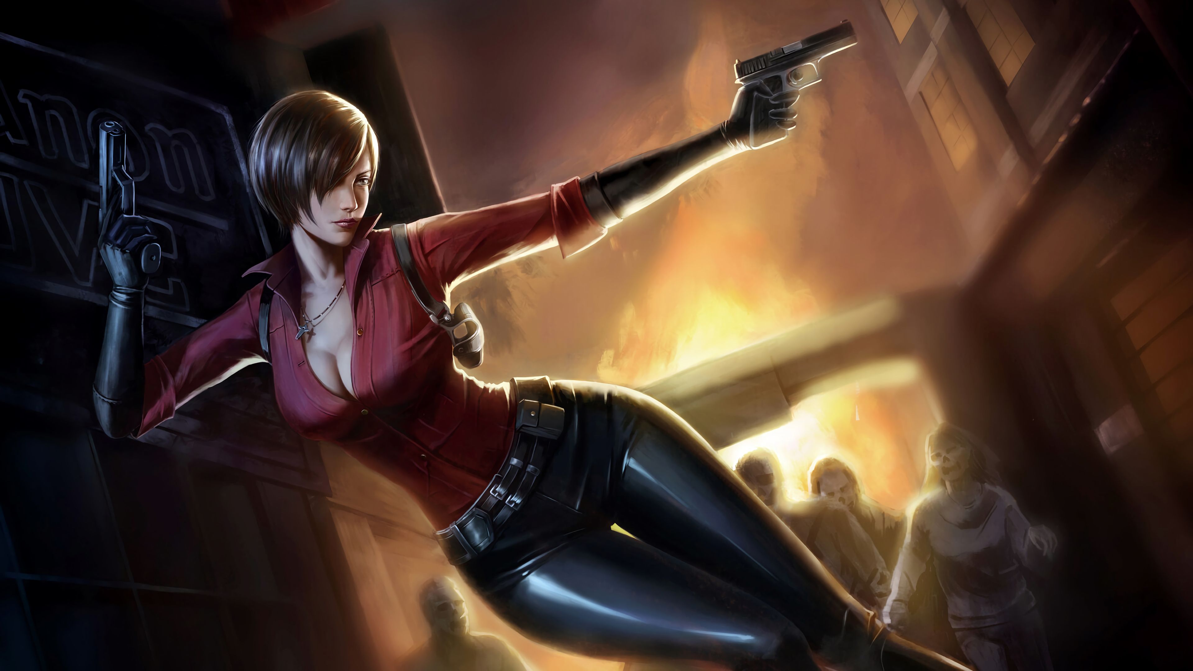 Ada Wong Resident Evil 2 4k Art 4k HD 4k Wallpaper, Image, Background, Photo and Picture