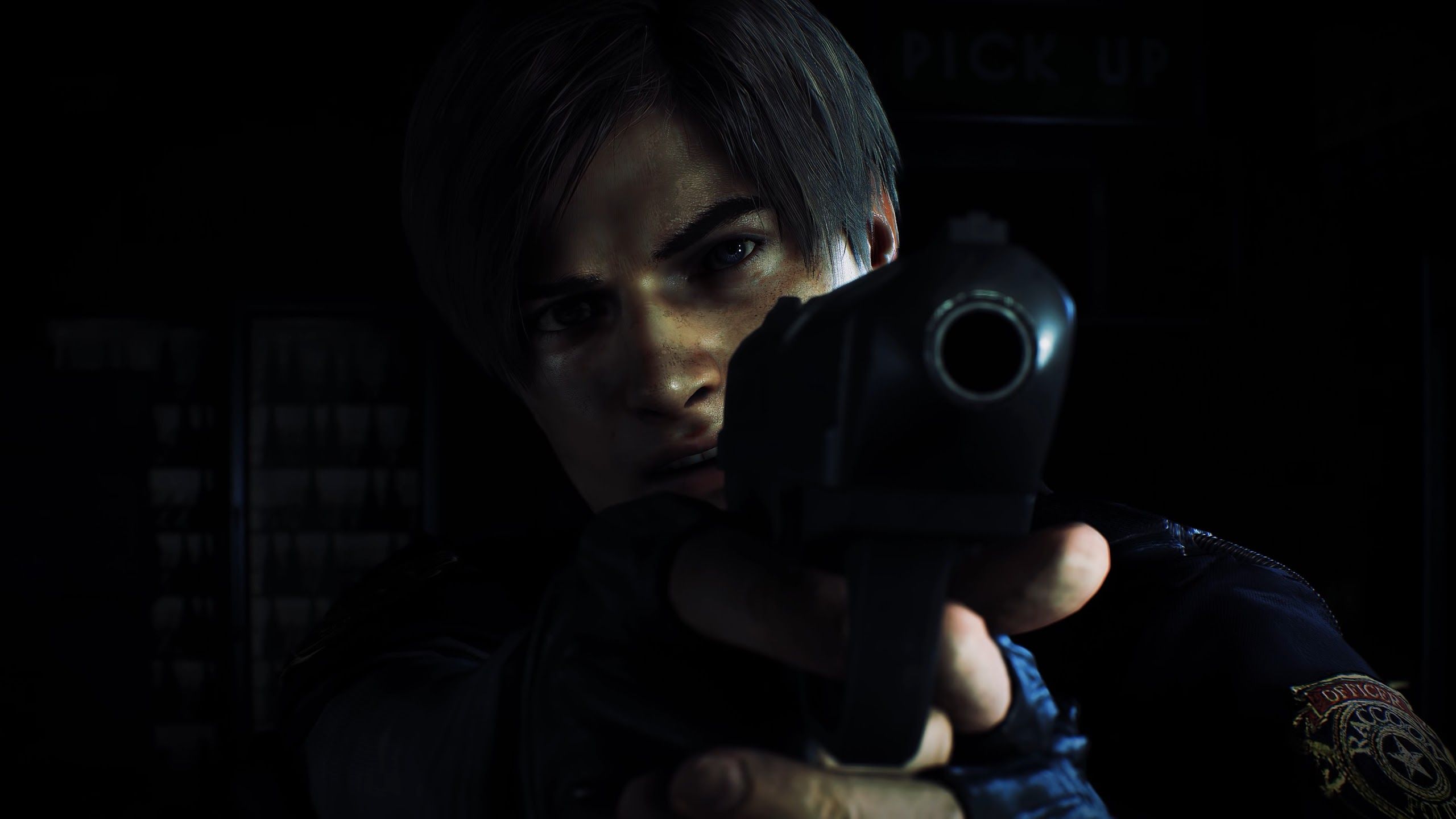 Resident Evil 2 Leon S. Kennedy 4K Wallpaper