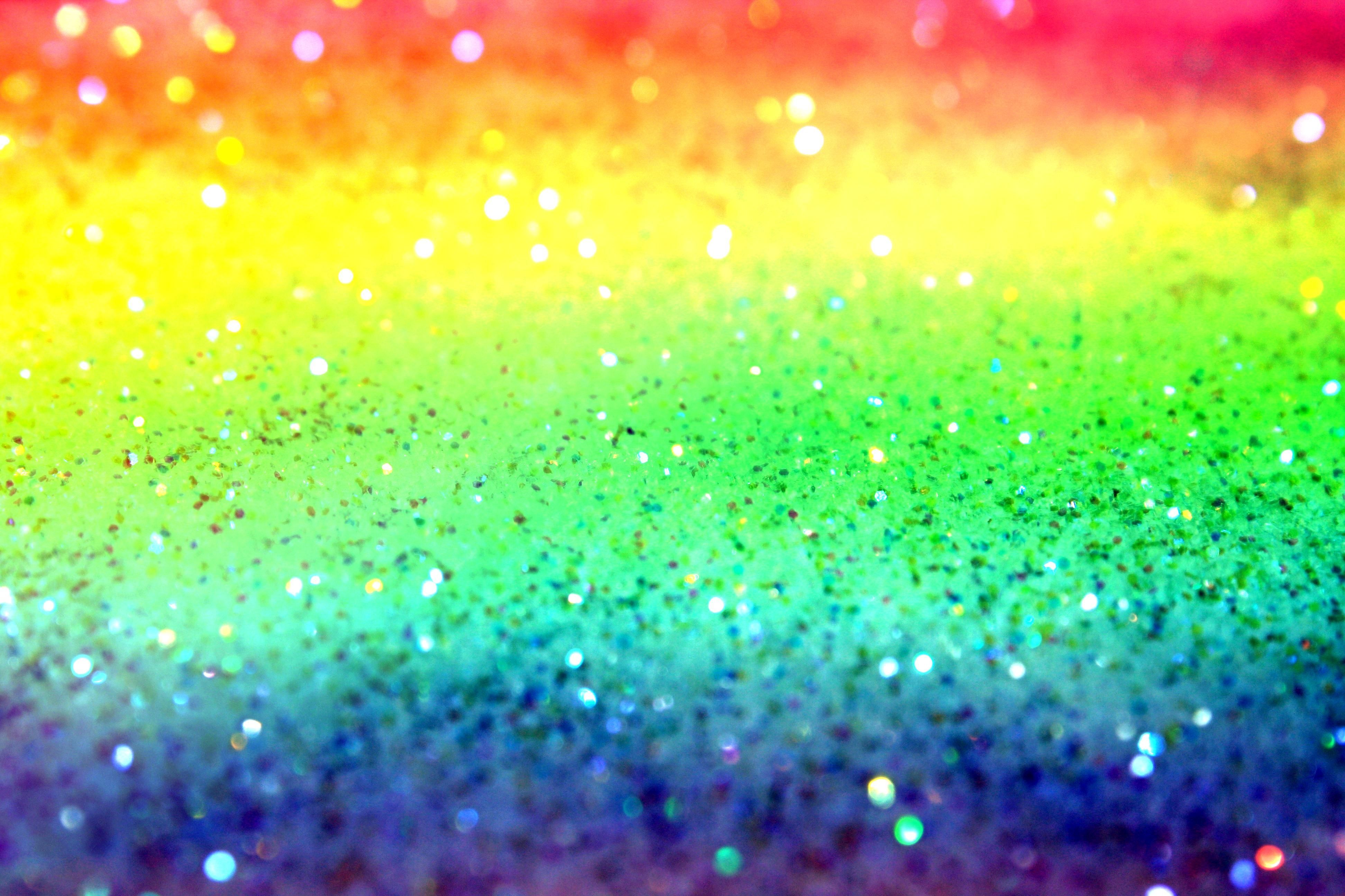 Rainbow Glitter Wallpaper, HD Rainbow Glitter Background on WallpaperBat