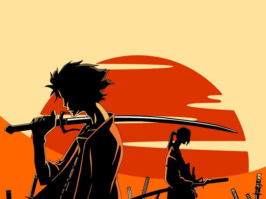 all male jin male mugen polychromatic samurai champloo. konachan.com.com Anime Wallpaper