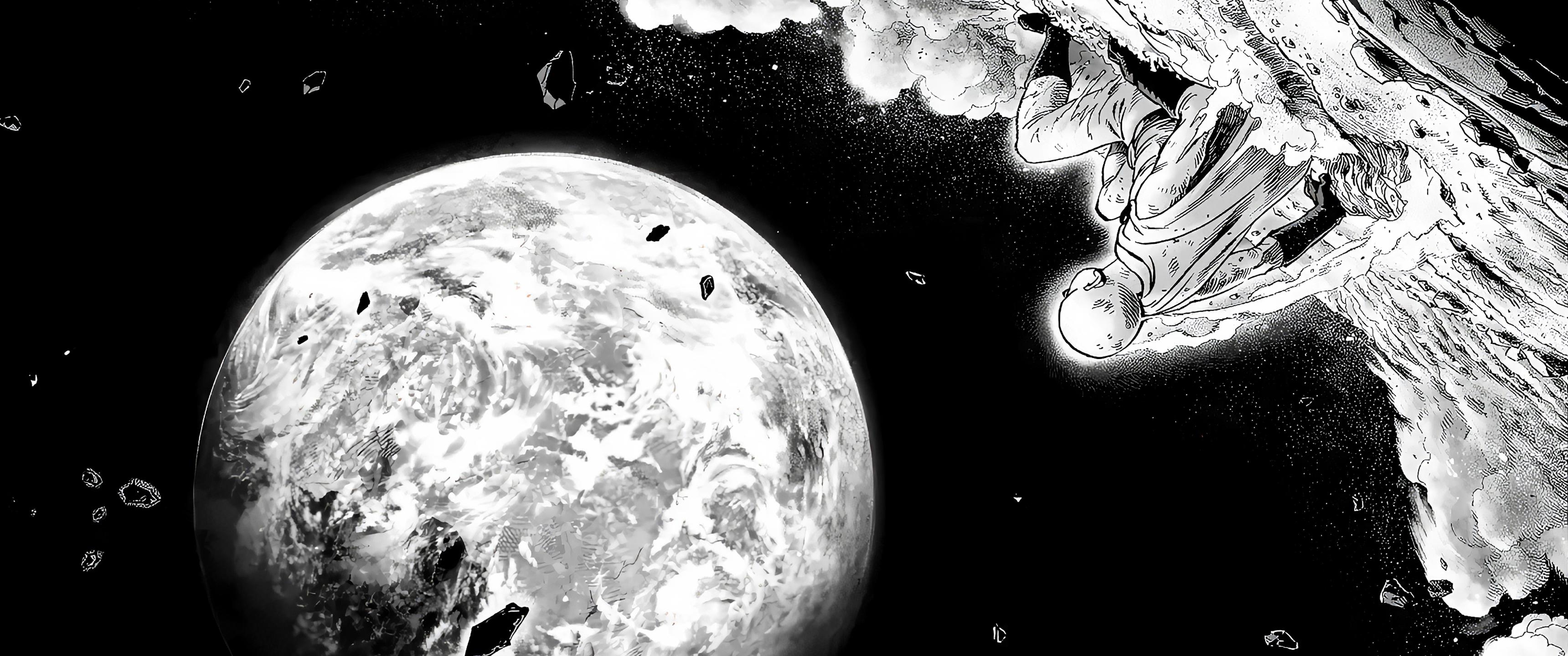 Saitama 4K wallpaper for your desktop or mobile screen free and easy to download