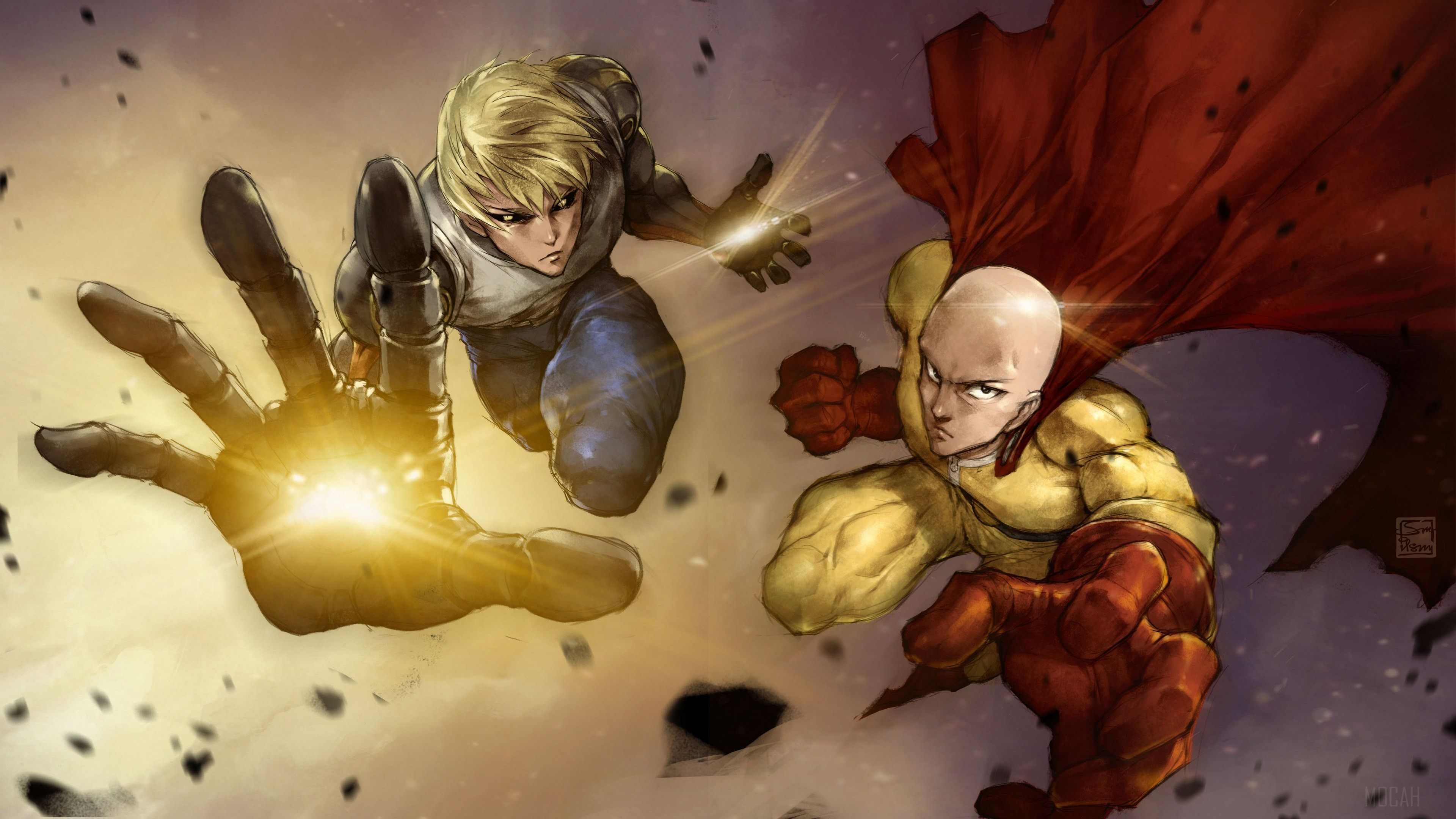 Saitama One Punch Man 8K Wallpaper #107