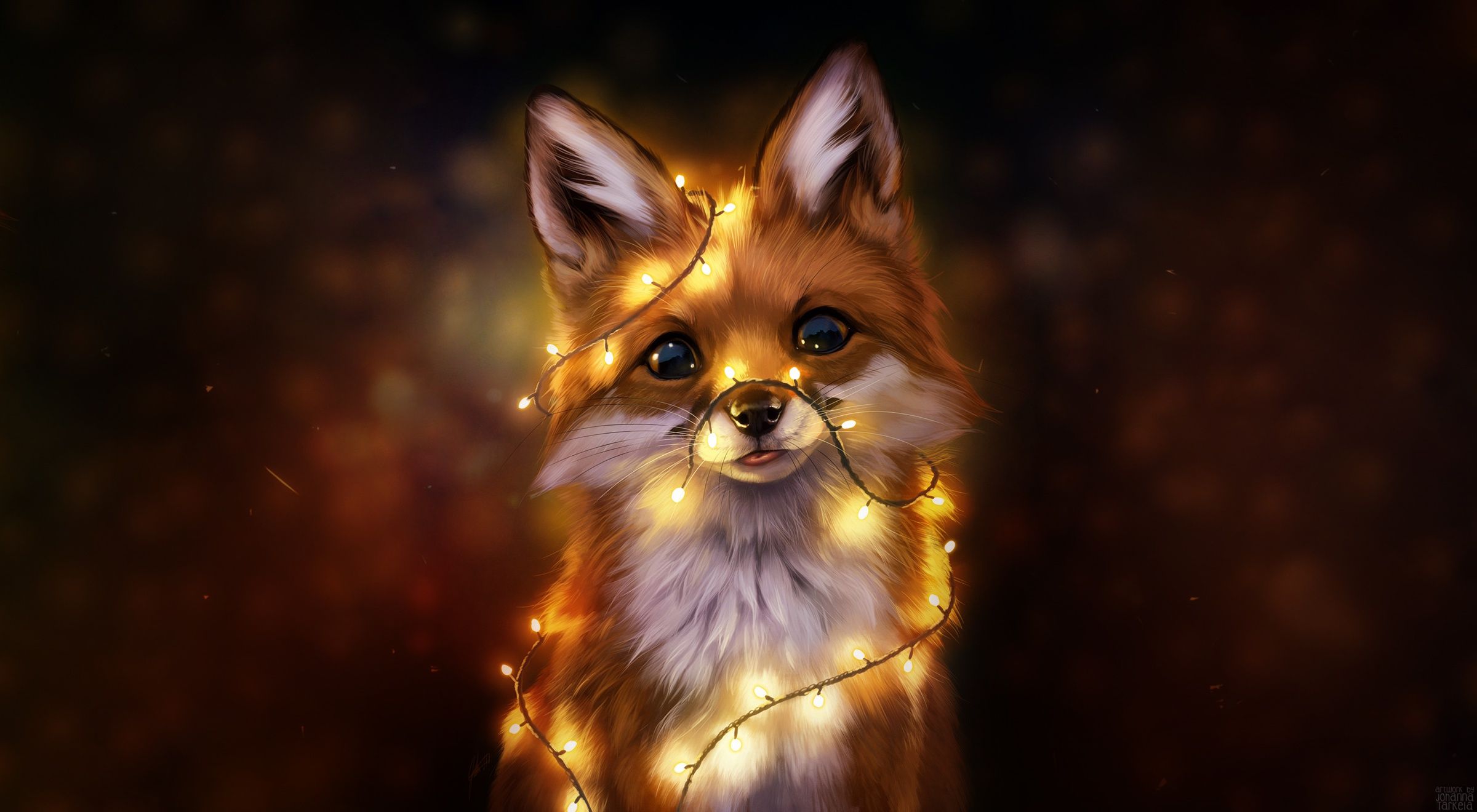 Abstract Fox Wallpaper Free Abstract Fox Background