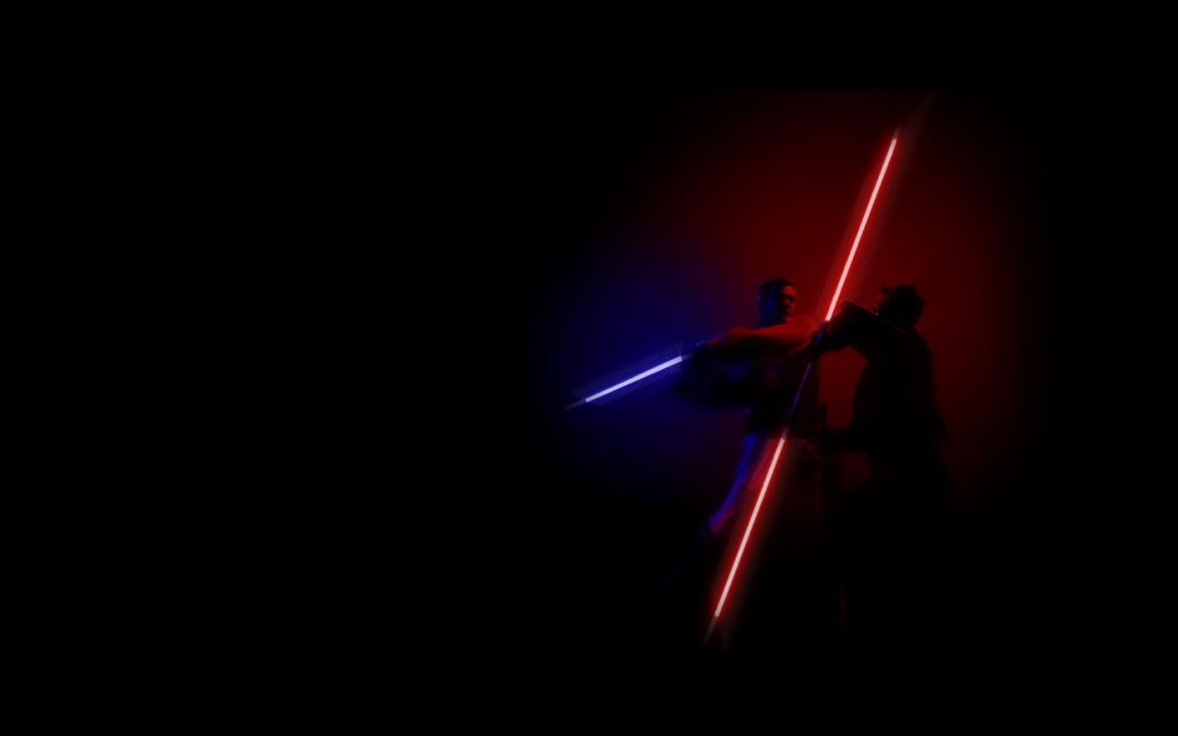 Picture Star Wars Darth Maul Obi Wan Kenobi Lightsabers HD Wallpaper