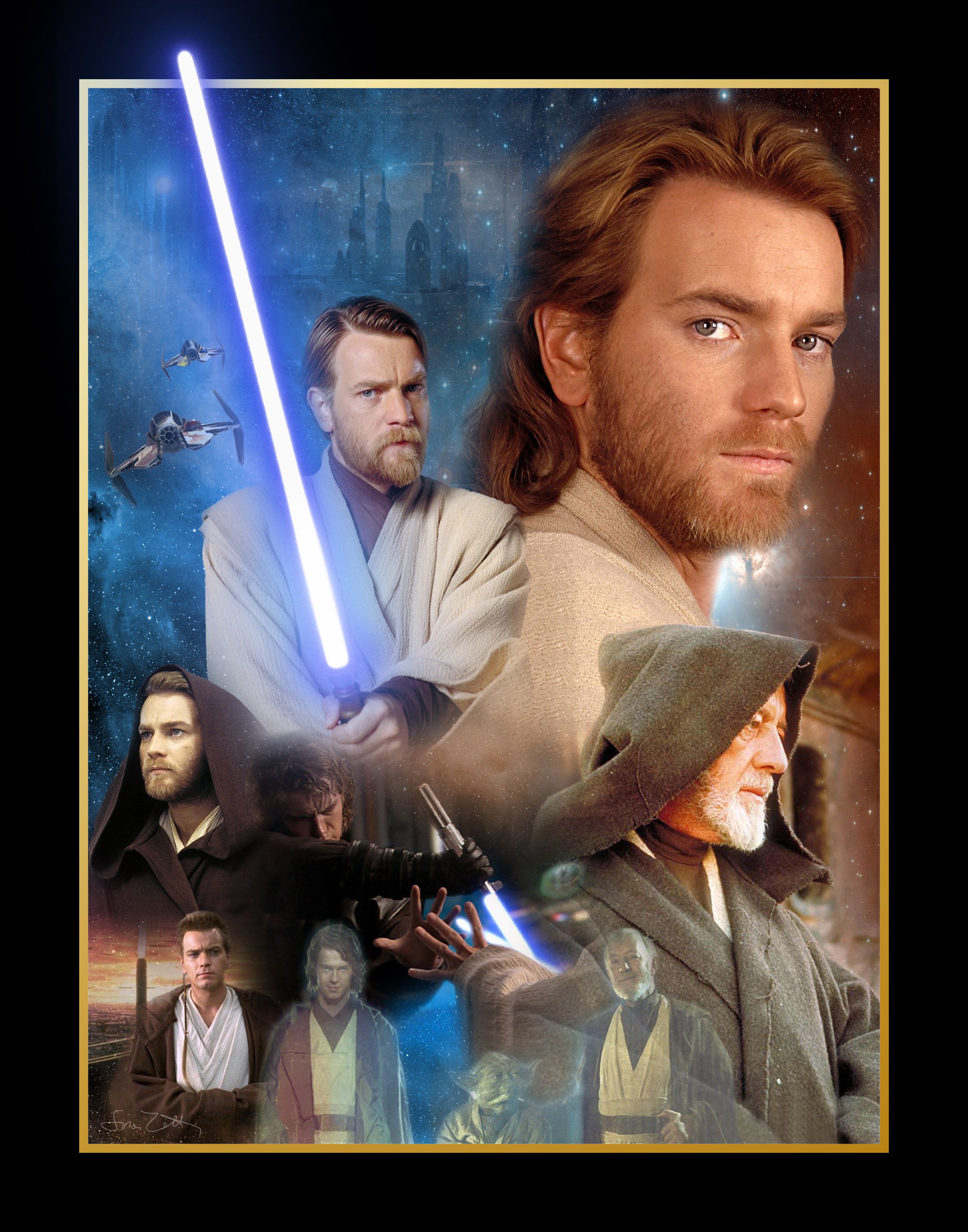 Star Wars Ewan Mcgregor Anakin Skywalker Hayden Christensen Obi Wan Kenobi Wallpaperx2800