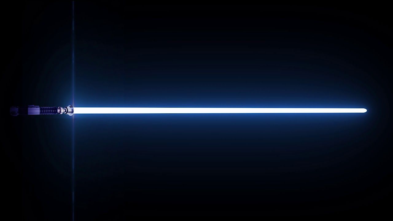 Obi Wan´s Lightsaber Ignition Video Live Background
