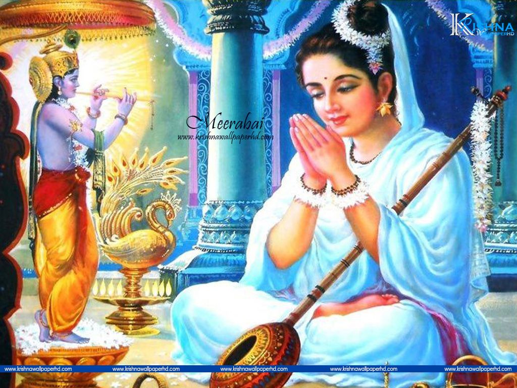 🔥 God Krishna Meera Bai Picture Wallpaper HD | MyGodImages