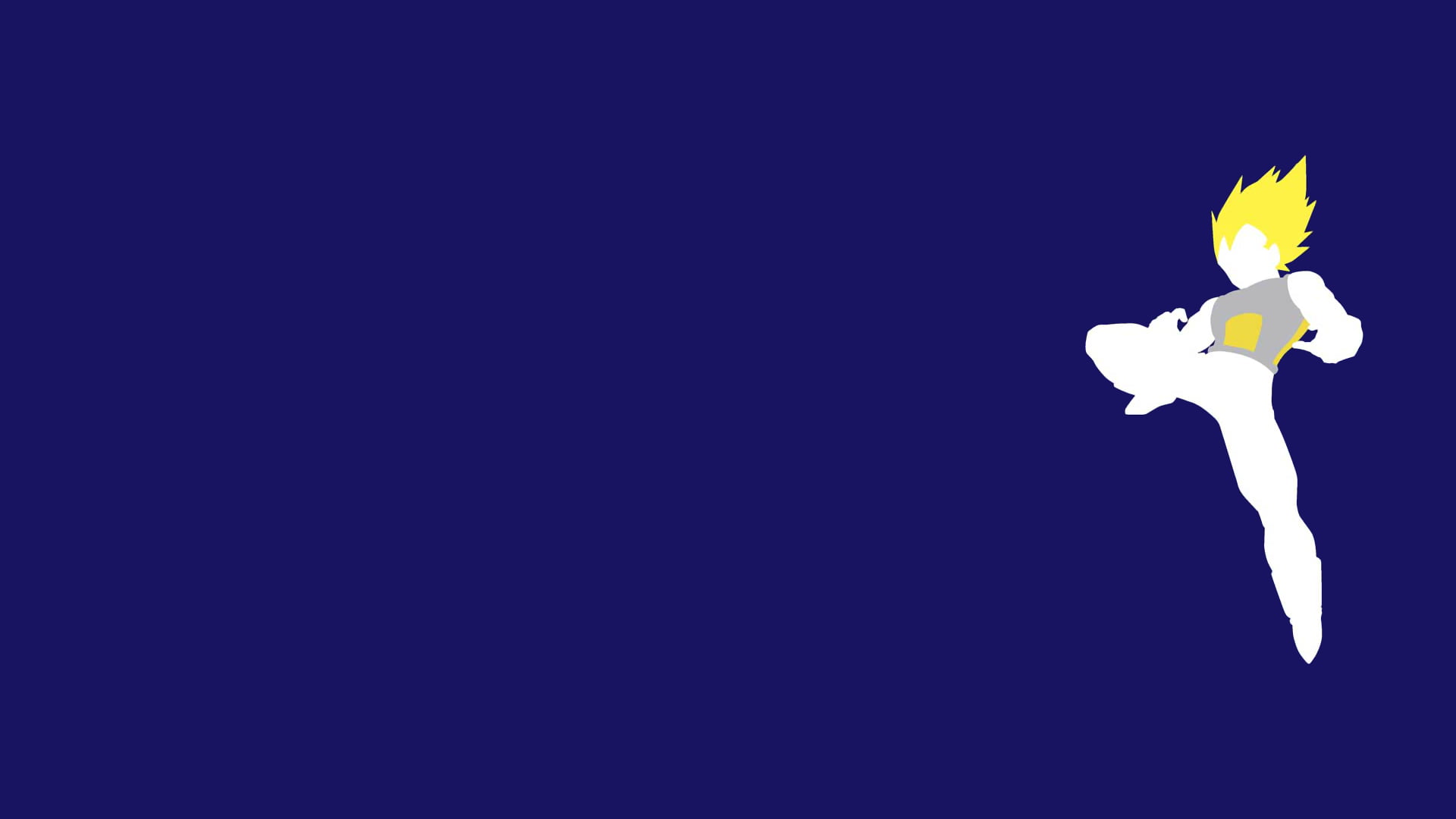 Vegeta Minimalist Wallpapers - Wallpaper Cave